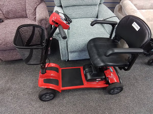 Motion eTravel side view (red) - Eden Mobility
