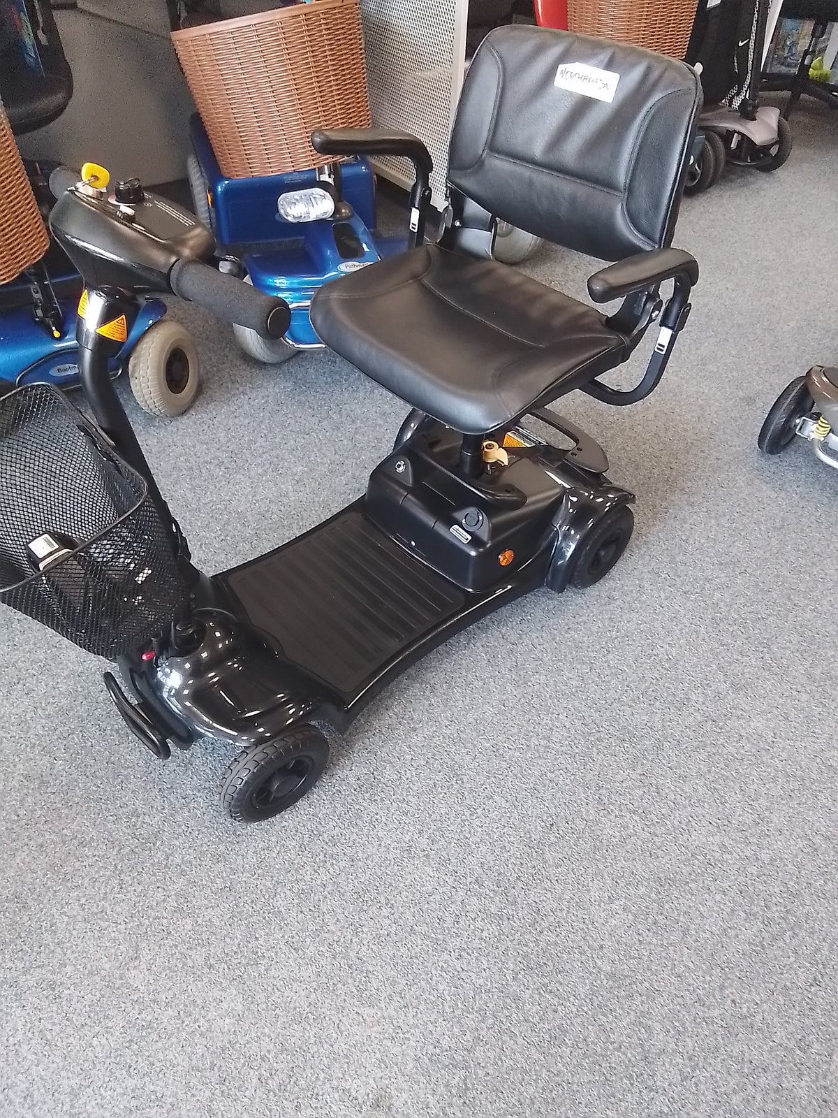 Electric Mobility Ultralite 480 In Black | Refurbished Mobility Scooter Northampton