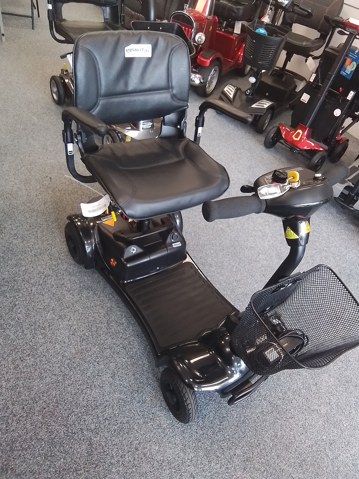Electric Mobility Ultralite 480 In Black | Refurbished Mobility Scooter Northampton