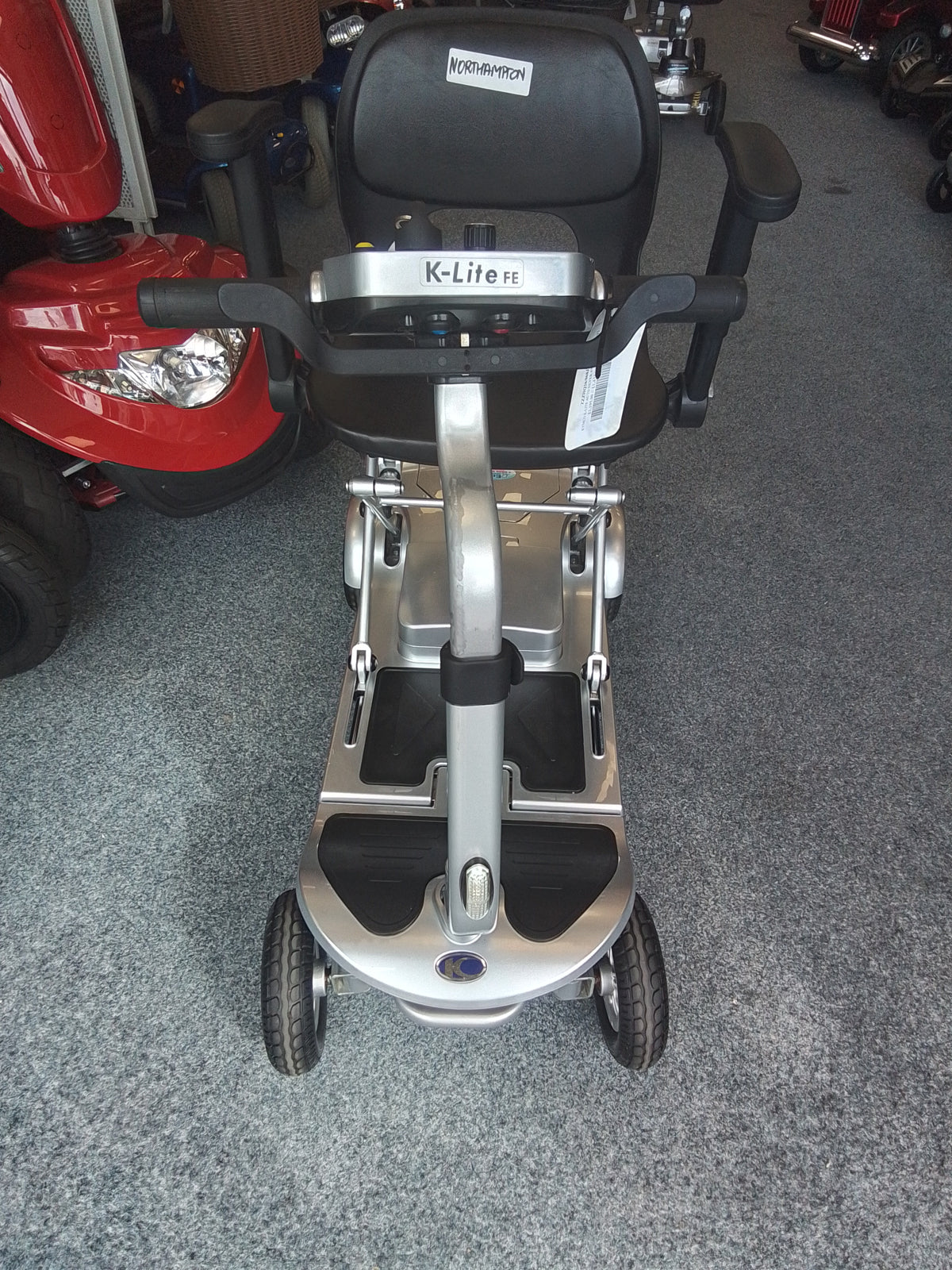 Kymco K Lite in Silver | Refurbished Mobility Scooter Northampton