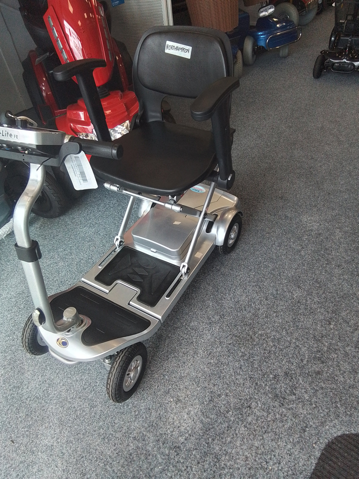 Kymco K Lite in Silver | Refurbished Mobility Scooter Northampton
