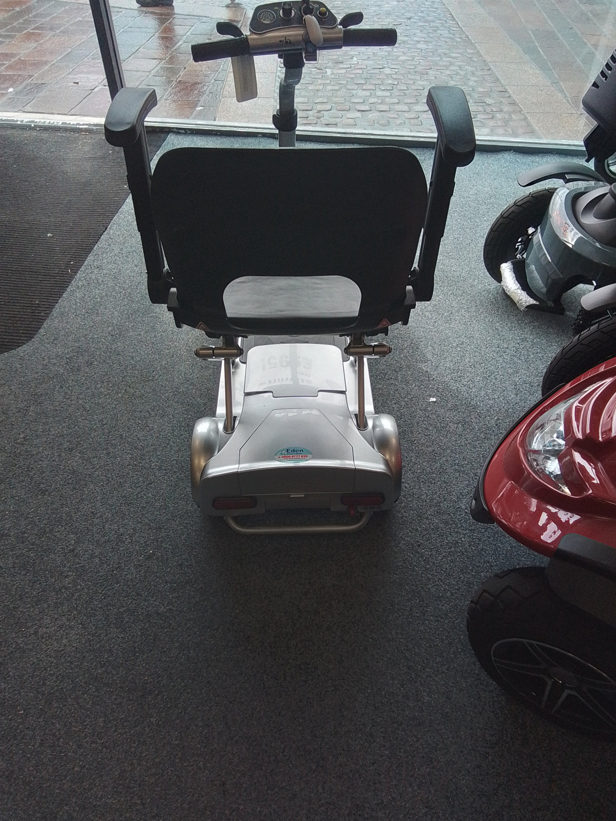 Kymco K Lite in Silver | Refurbished Mobility Scooter Northampton