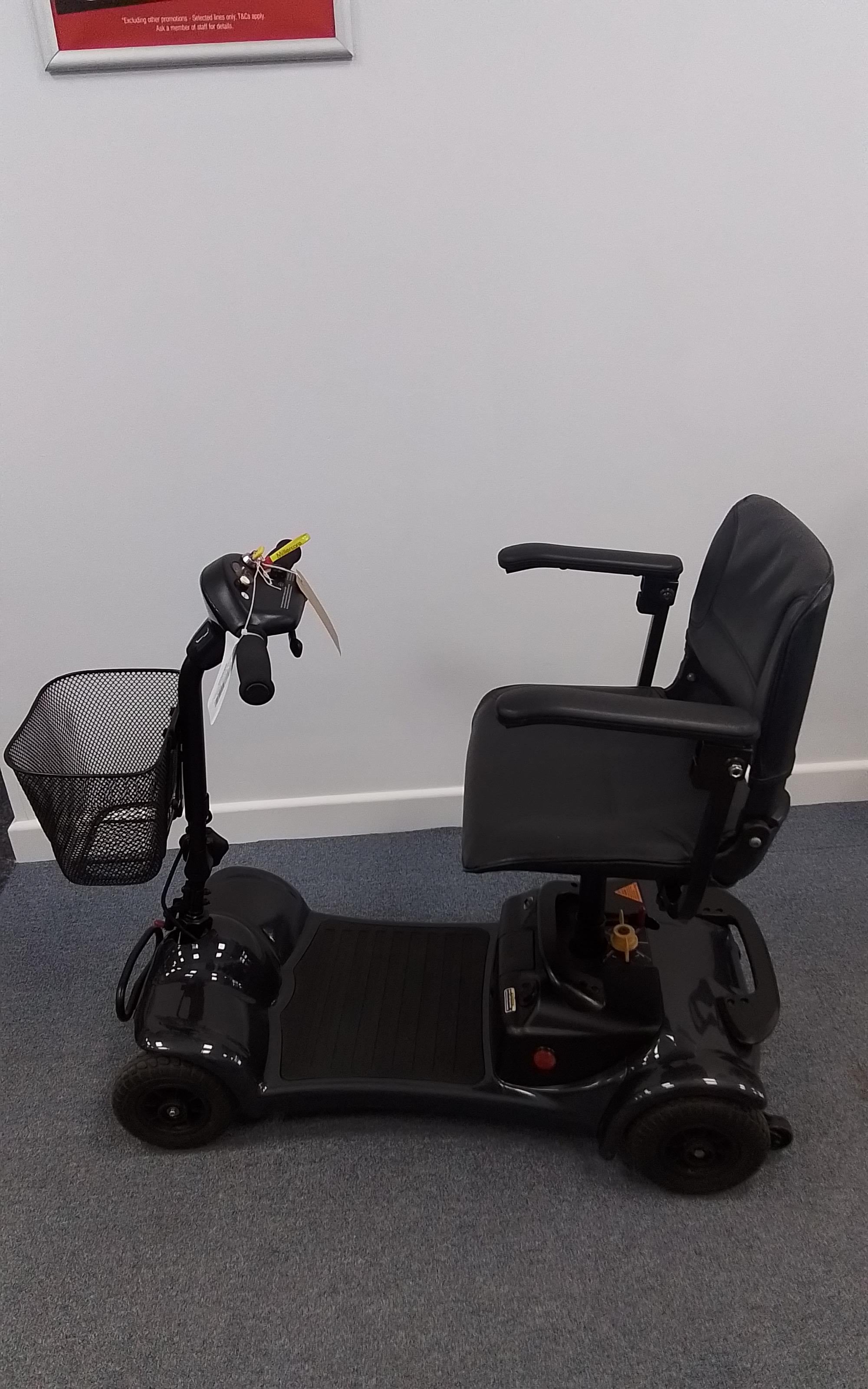 Electric Mobility Ultralite 480 in Grey | Refurbished Mobility Scooter Derby