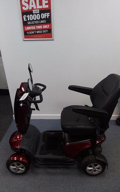 TGA Vista S in Red | Refurbished Scooter Derby - Eden Mobility