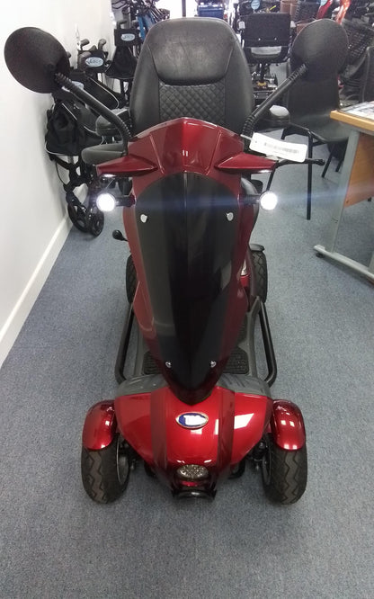 TGA Vista S in Red | Refurbished Scooter Derby - Eden Mobility