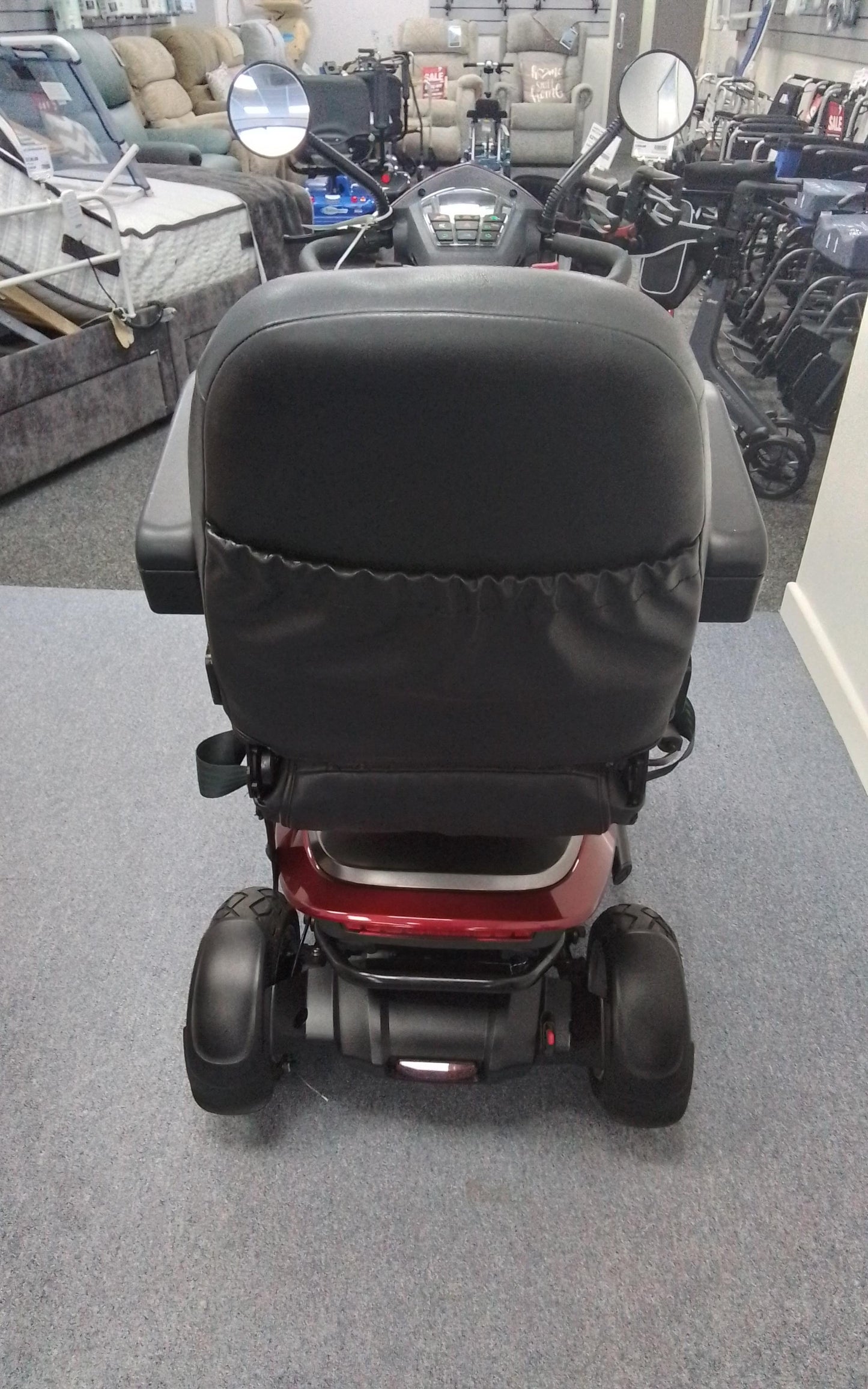 TGA Vista S in Red | Refurbished Scooter Derby - Eden Mobility