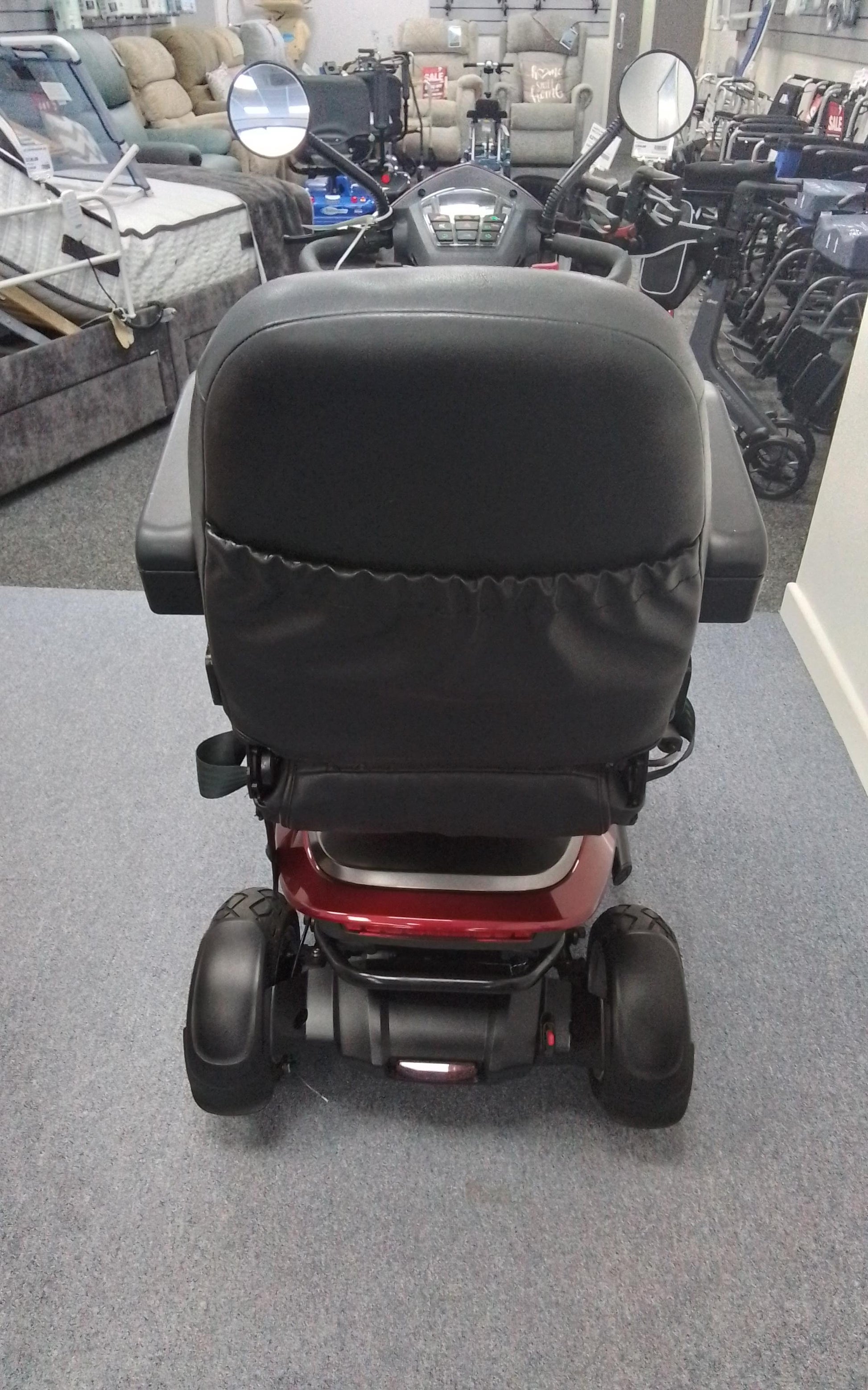 TGA Vista S in Red | Refurbished Scooter Derby - Eden Mobility