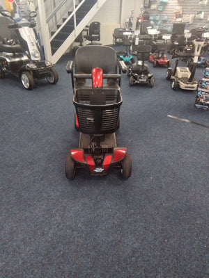 Pride Go Go Elite Traveller in Red | Refurbished motbility scooter Barnsley