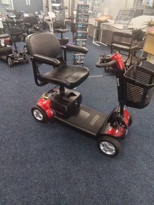 Pride Go Go Elite Traveller in Red | Refurbished motbility scooter Barnsley