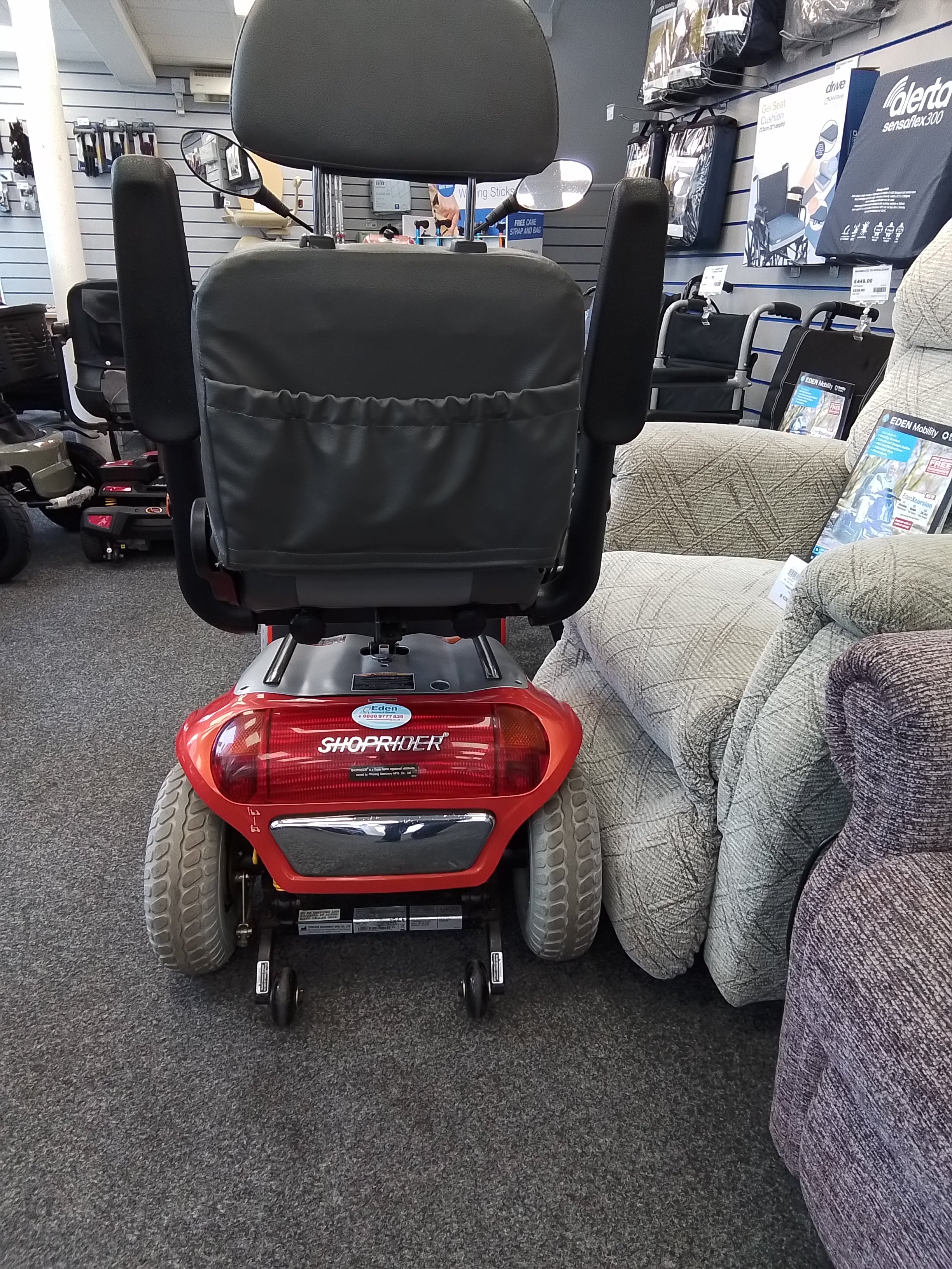Roma Cadiz in Orange | Refurbished Mobility Scooter Bridlington