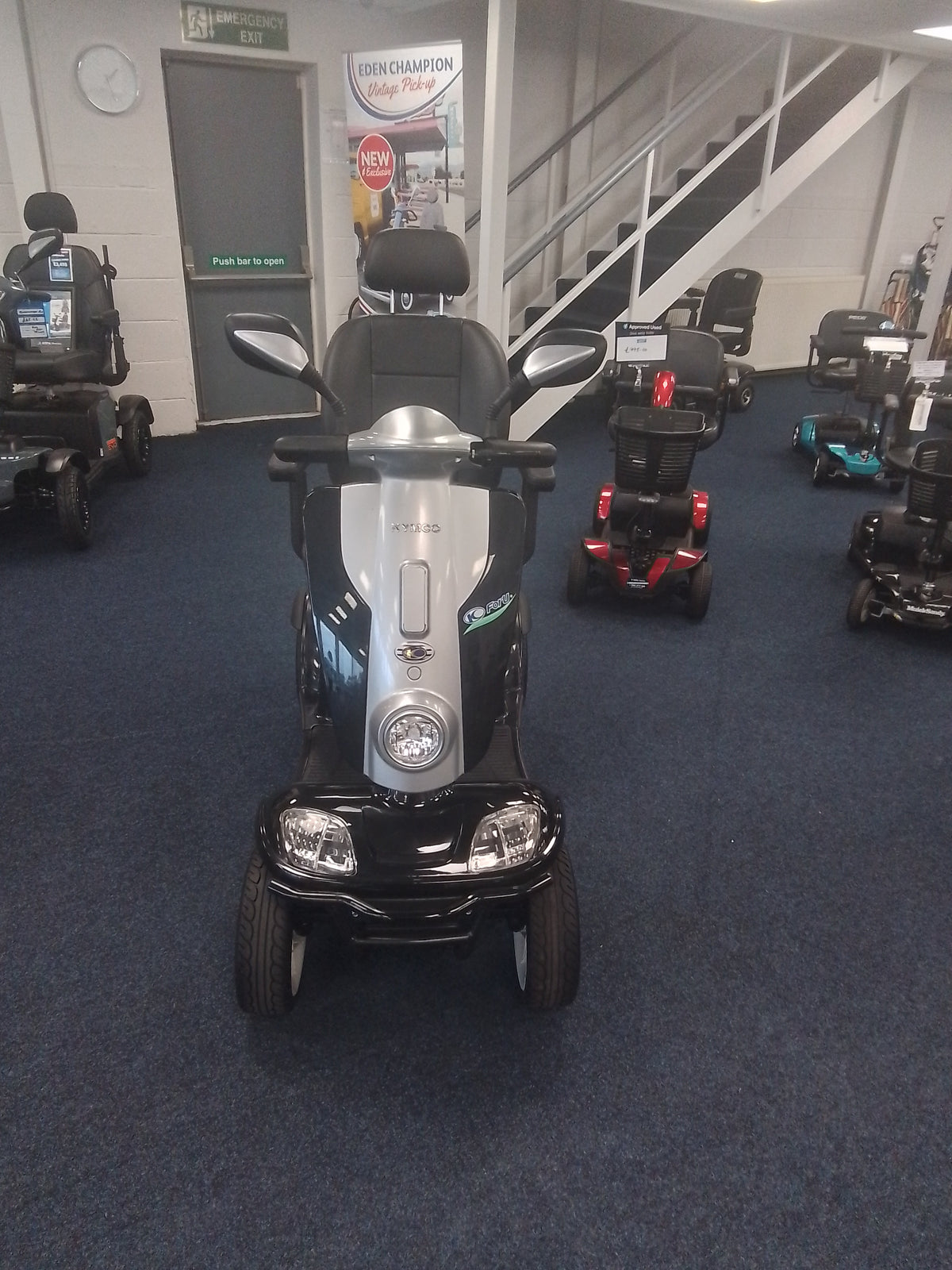 Kymco Maxi XLS in Black | Refurbished Mobility Scooter Barnsley