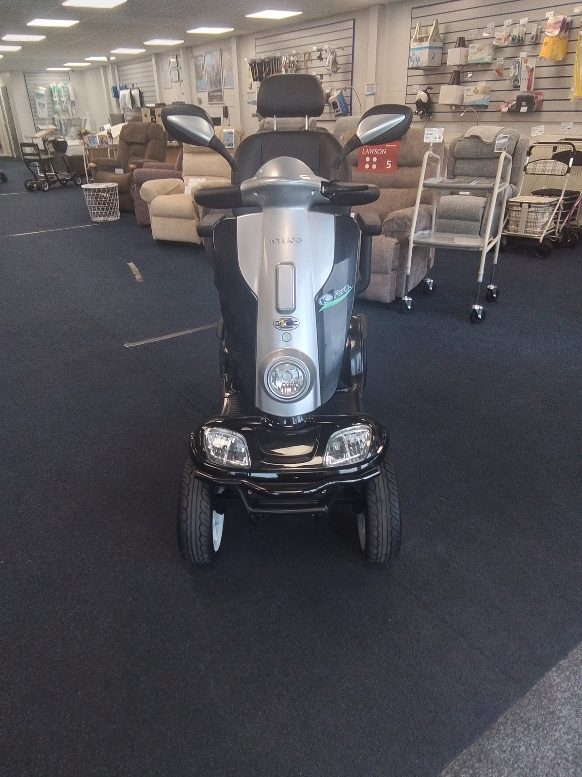 Kymco Maxi XLS in Black | Refurbished Mobility Scooter Barnsley