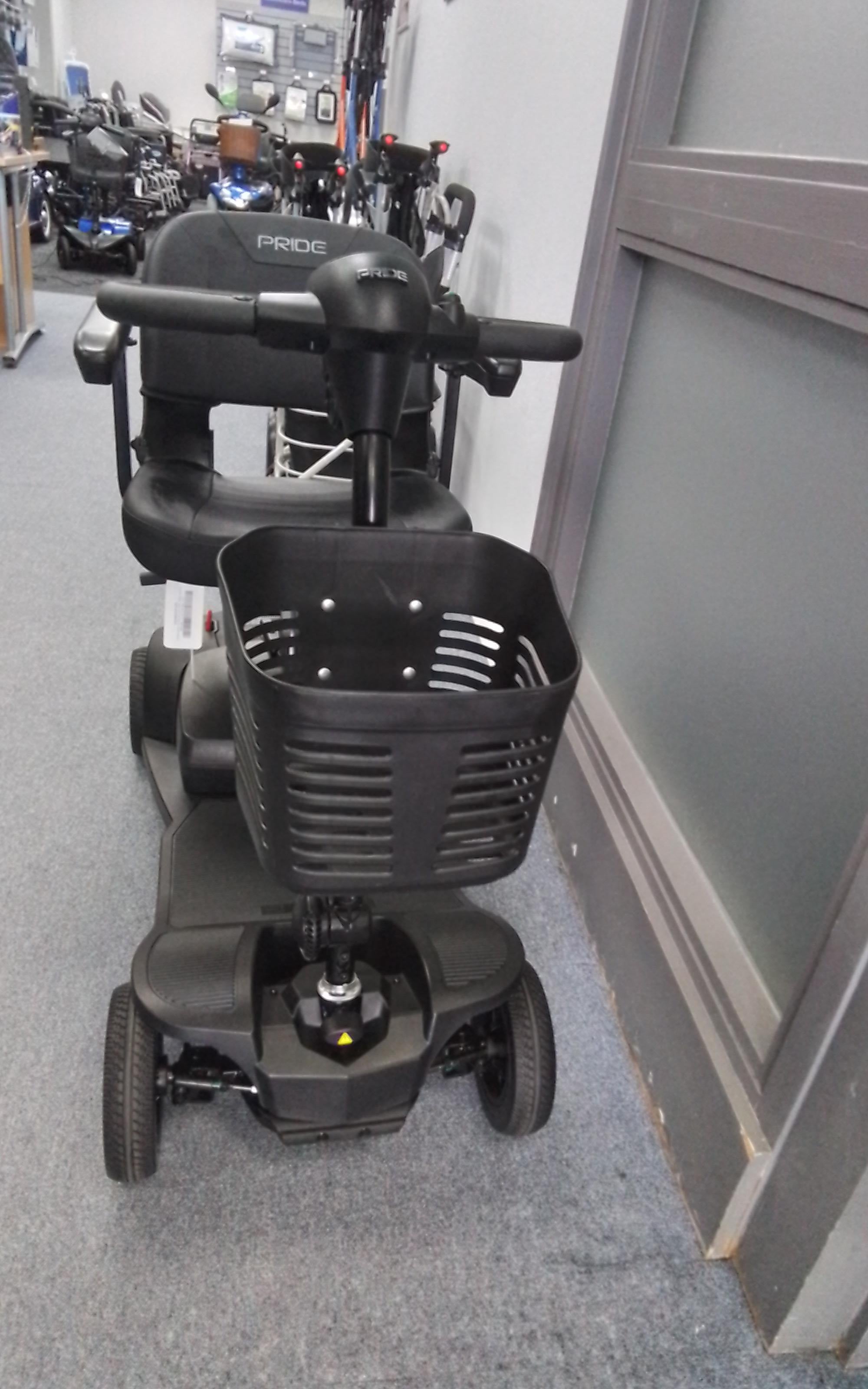 Pride Go Go Elite Traveller in Black | Refurbished Mobility Scooter Derby
