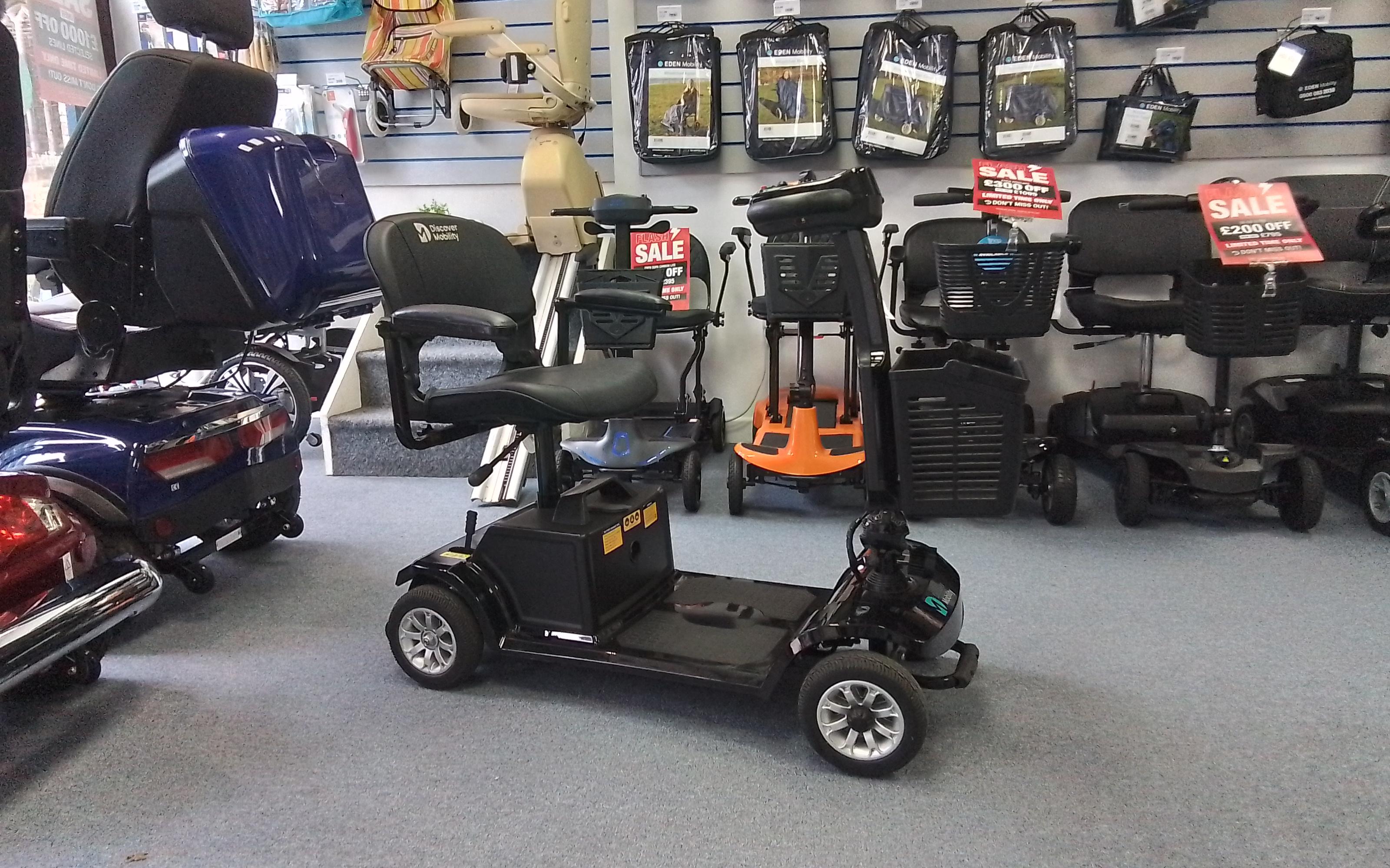 Discover Mobility | Refurbished Mobility Scooter Derby