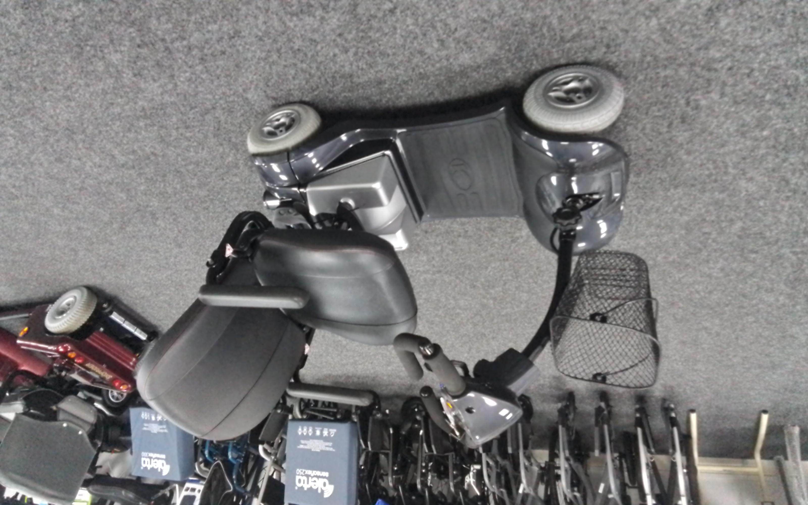 Kymco Mini Comfort in Grey | Refurbished Mobility Scooter Derby