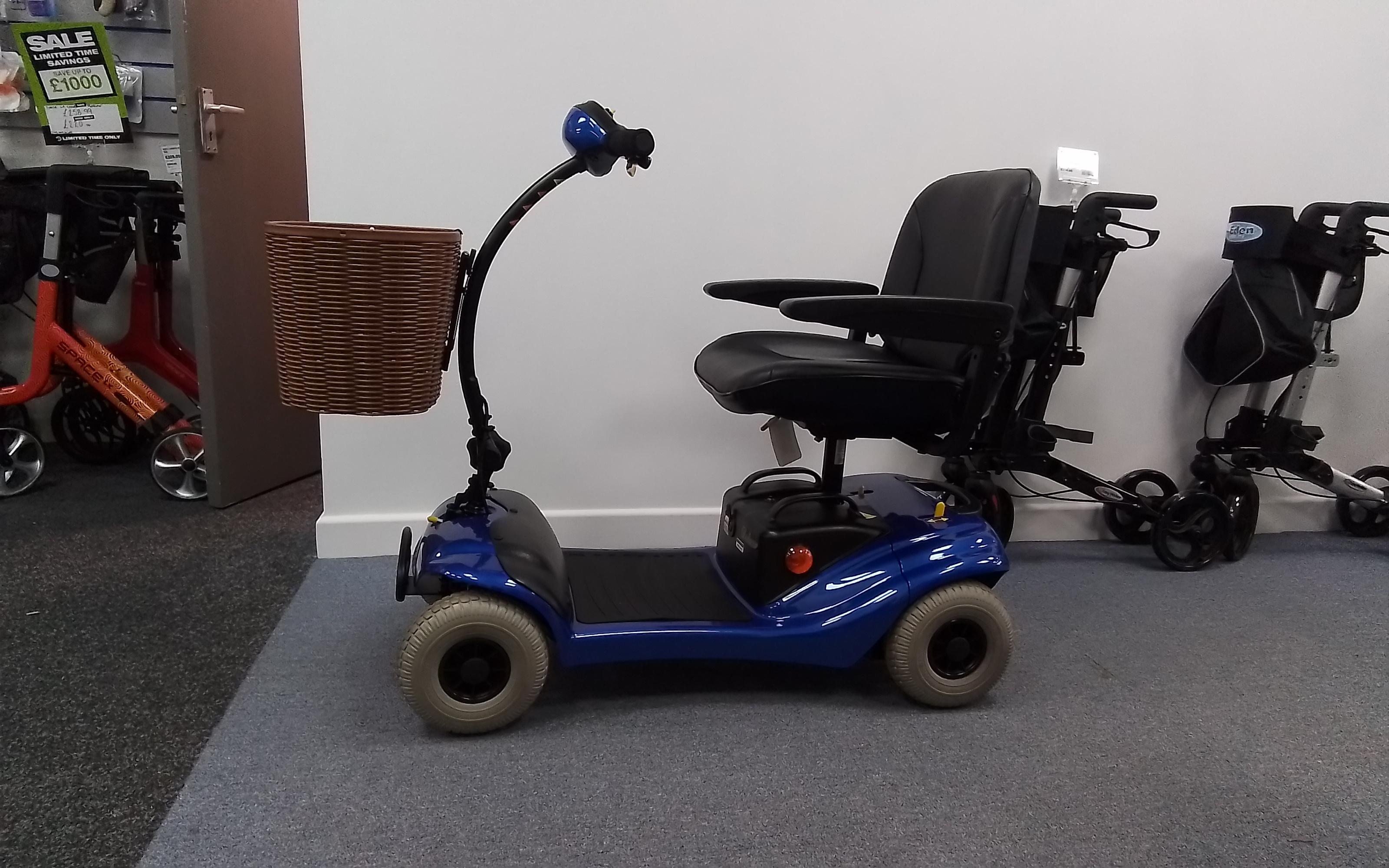 Roma Paris in Blue | Refurbished Mobility Scooter Derby