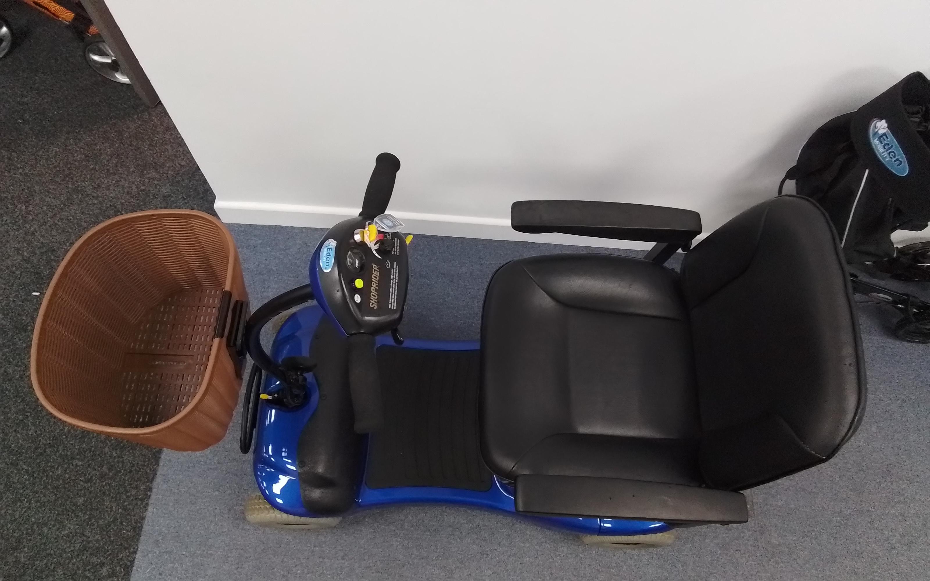 Roma Paris in Blue | Refurbished Mobility Scooter Derby