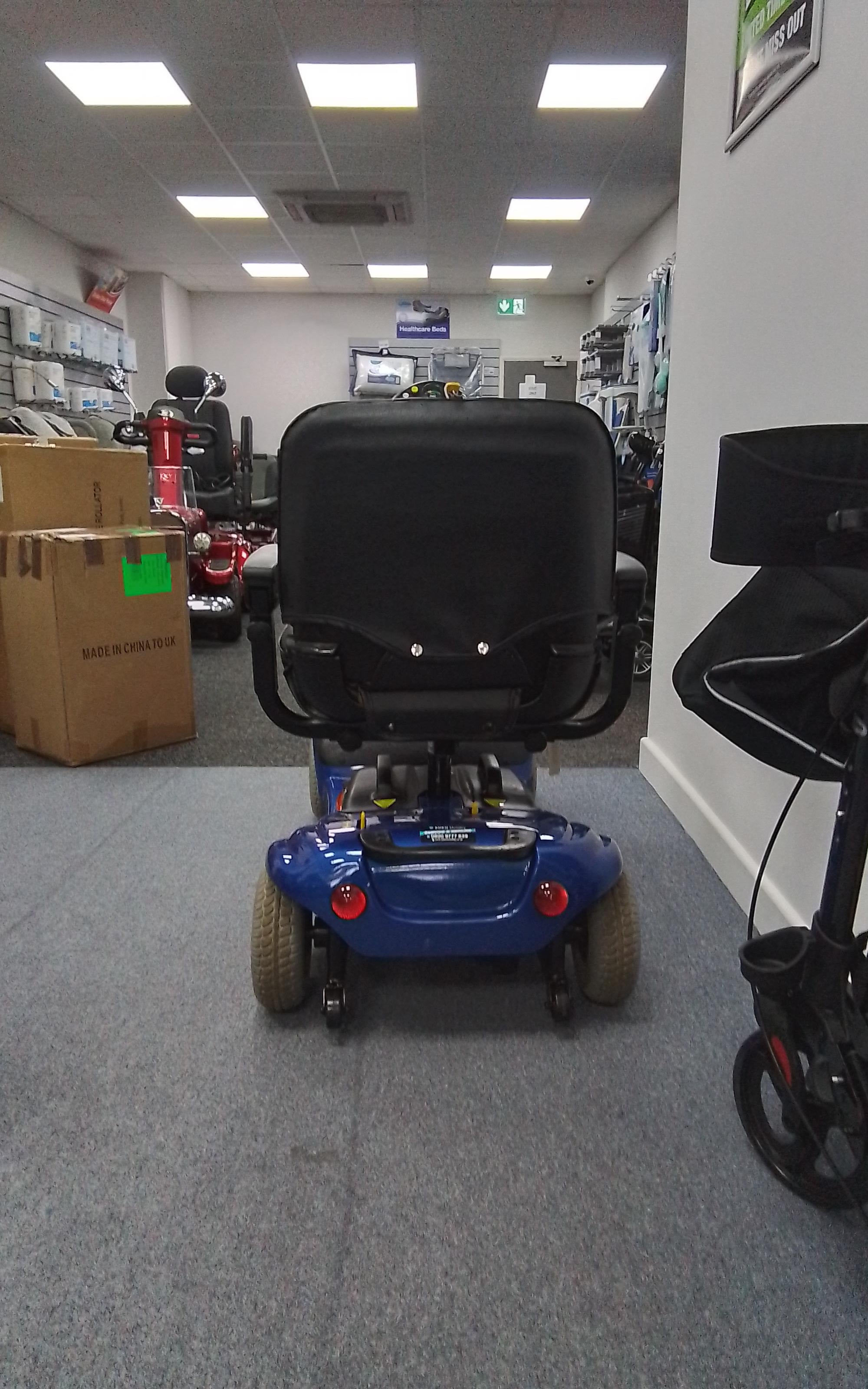 Roma Paris in Blue | Refurbished Mobility Scooter Derby