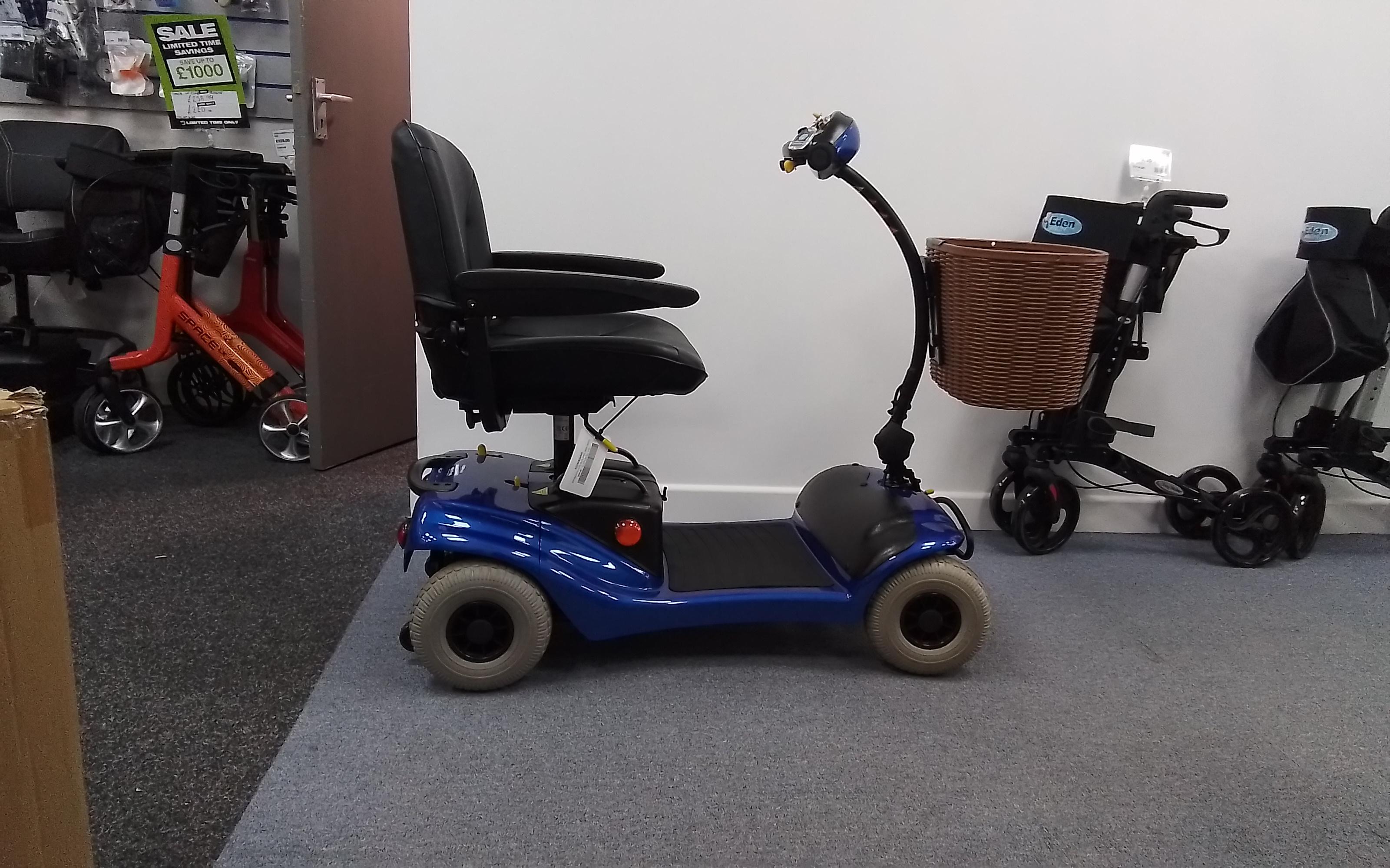 Roma Paris in Blue | Refurbished Mobility Scooter Derby