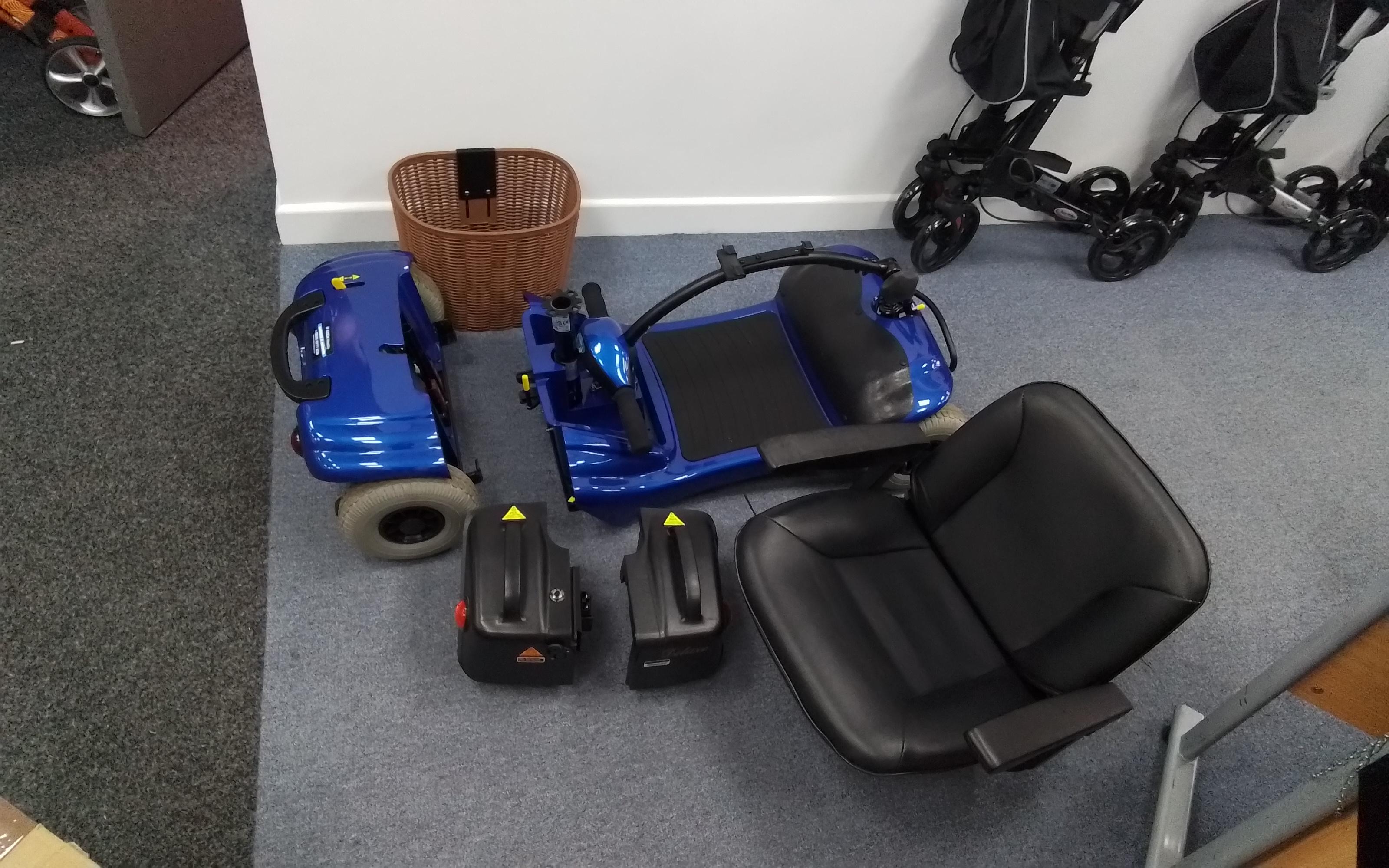 Roma Paris in Blue | Refurbished Mobility Scooter Derby
