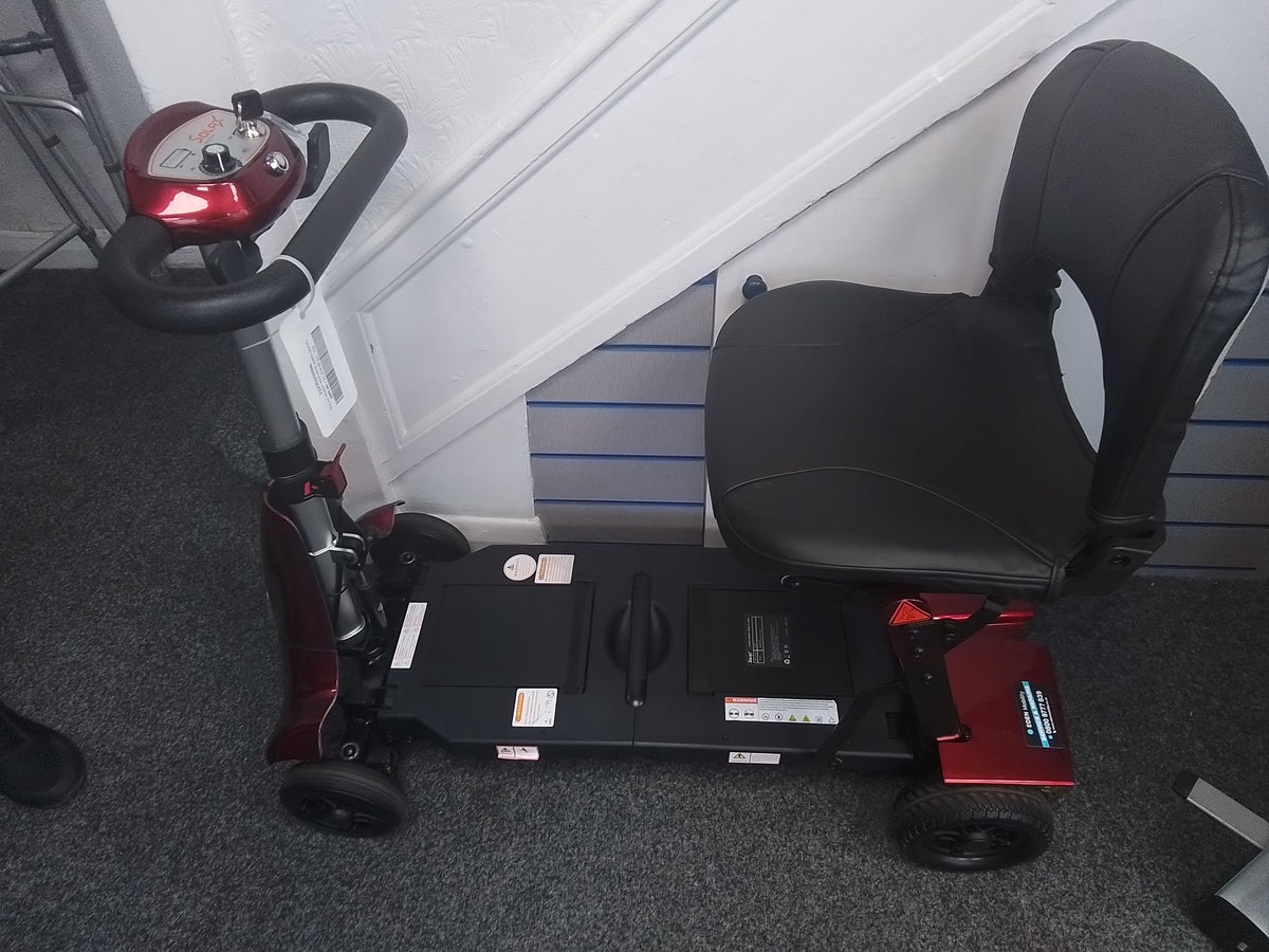 Solax Mobi + in Red | Refurbished Mobility Scooter Bridlington