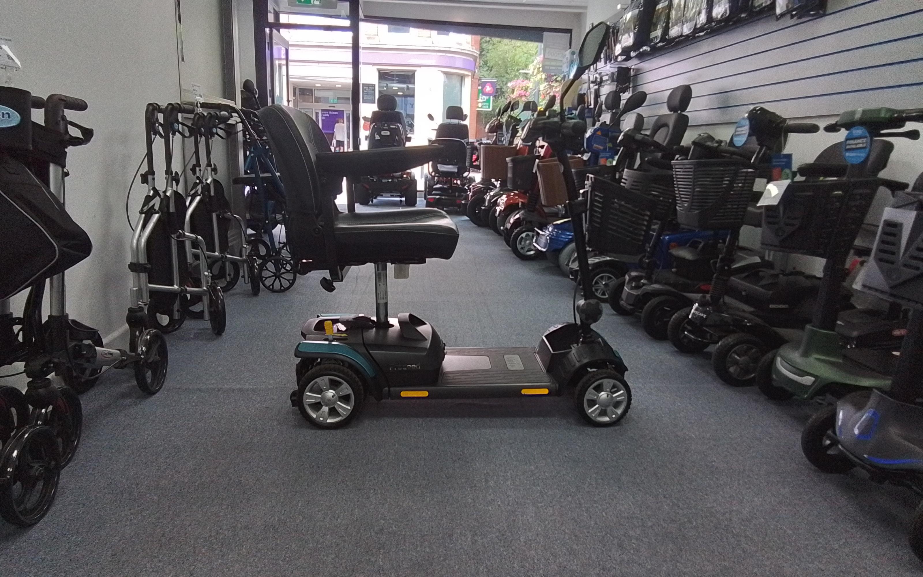 CareCo XGO Proceed in Teal | Refurbished Mobility Scooter Derby