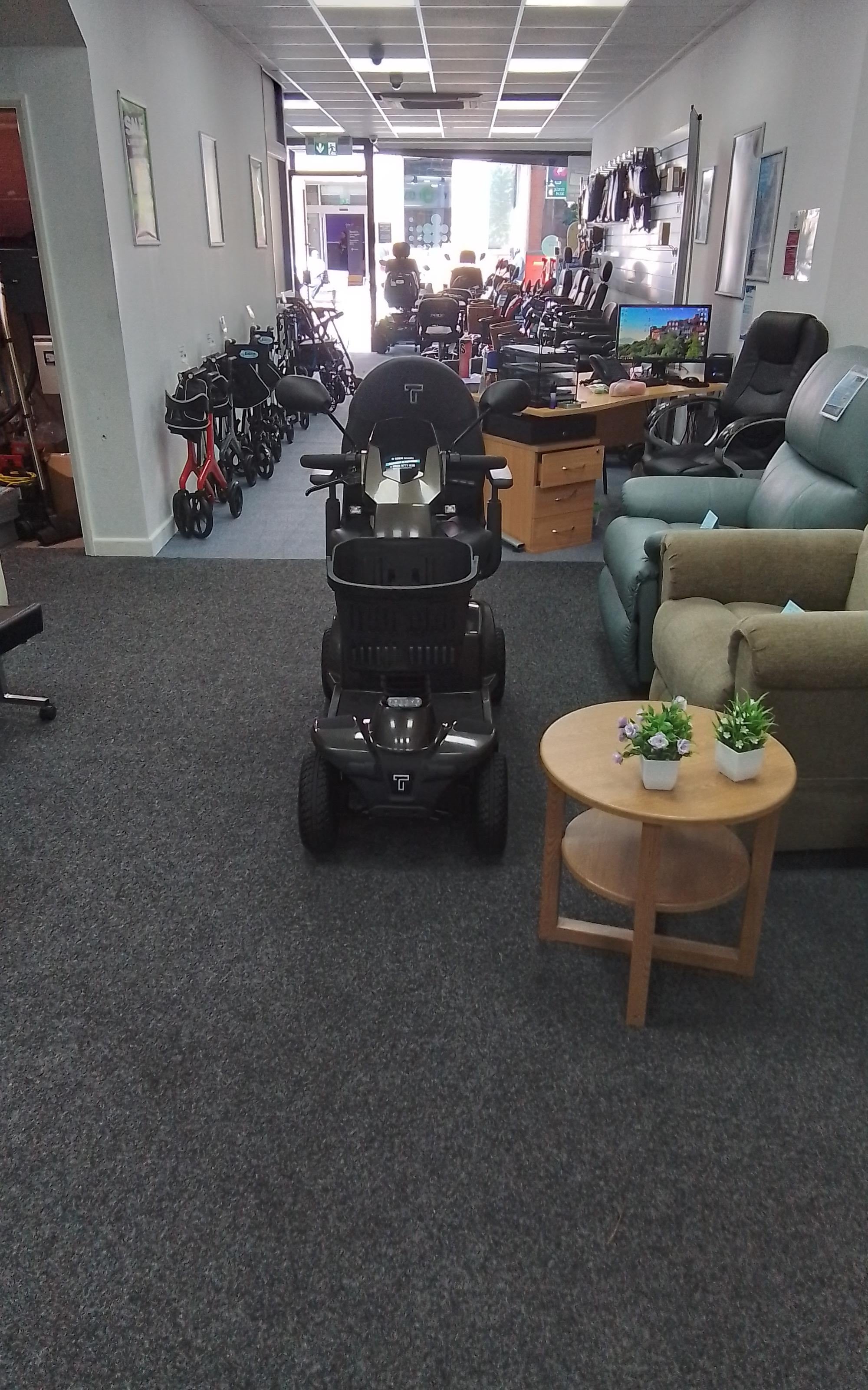 CareCo Traverse in Grey | Refurbished Mobility Scooter Derby