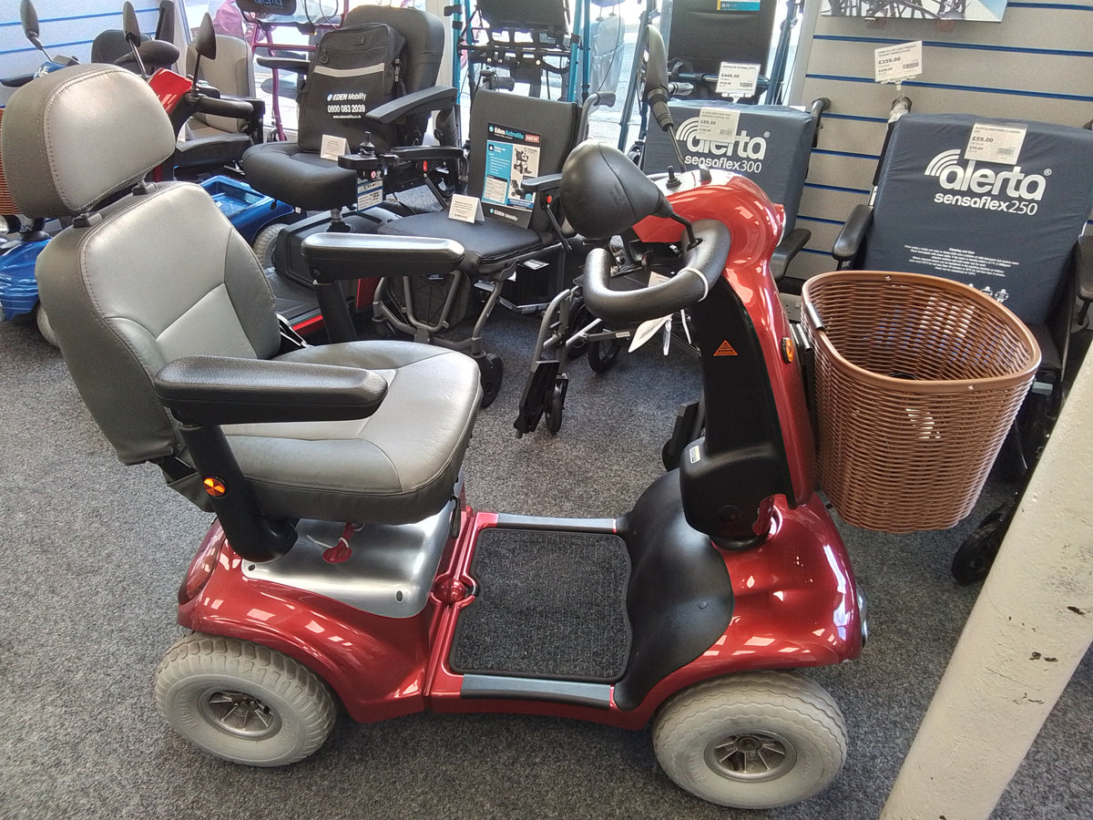 Roma Cadiz in Red | Refurbished Mobility Scooter Bridlington