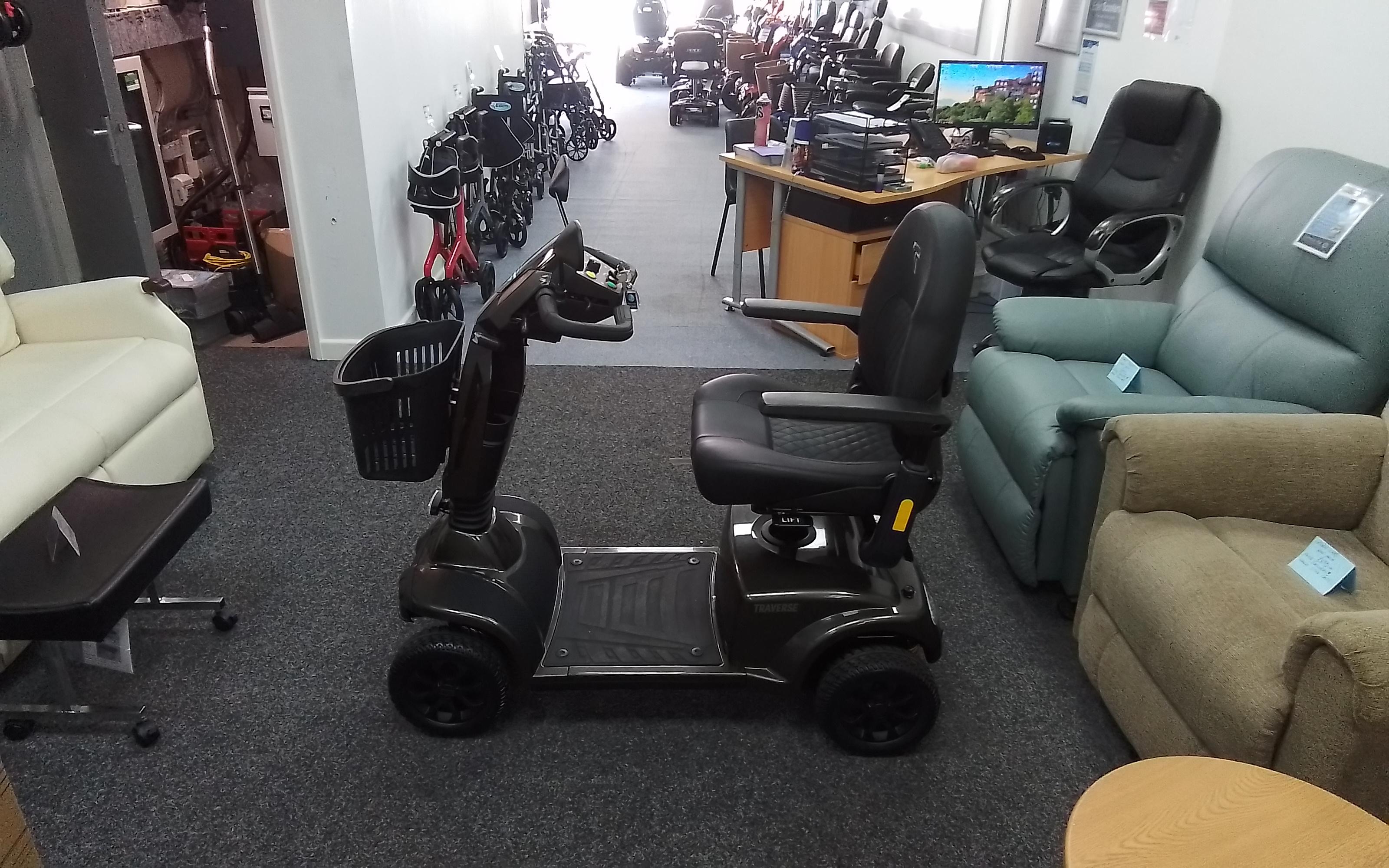 CareCo Traverse in Grey | Refurbished Mobility Scooter Derby