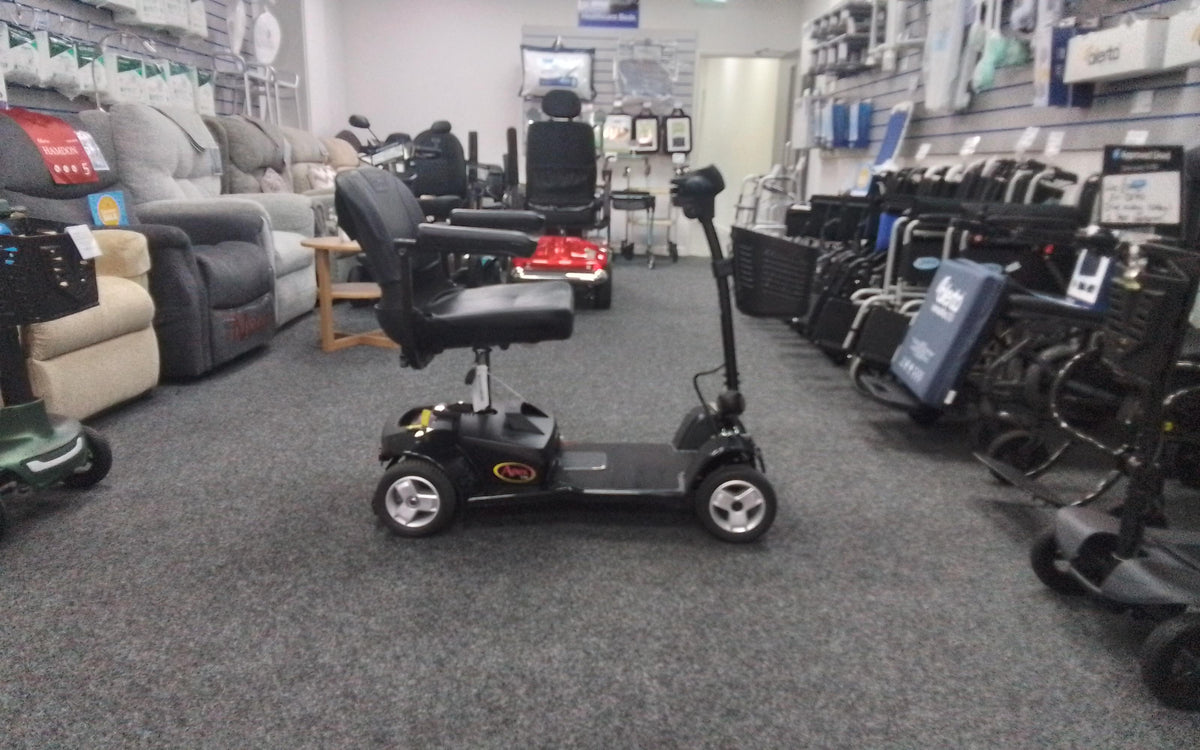 Pride Apex Lite in Black | Refurbished Mobility Scooter Derby