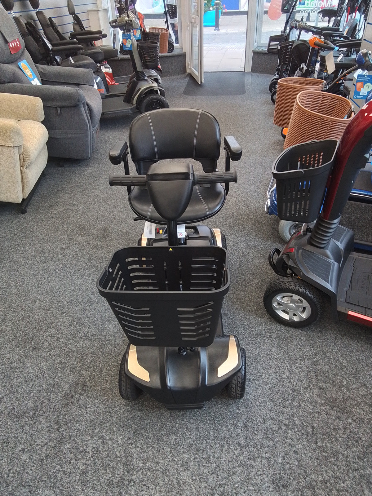 Roma Virgo in Gold | Refurbished Mobility Scooter Bridlington