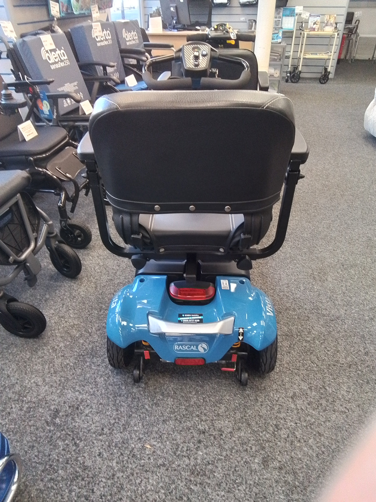 Rascal Vista in Blue | Refurbished Scooter Bridlington