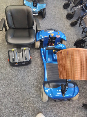 Roma Paris Mobility in Blue | Refurbished Mobility Scooter Bridlington