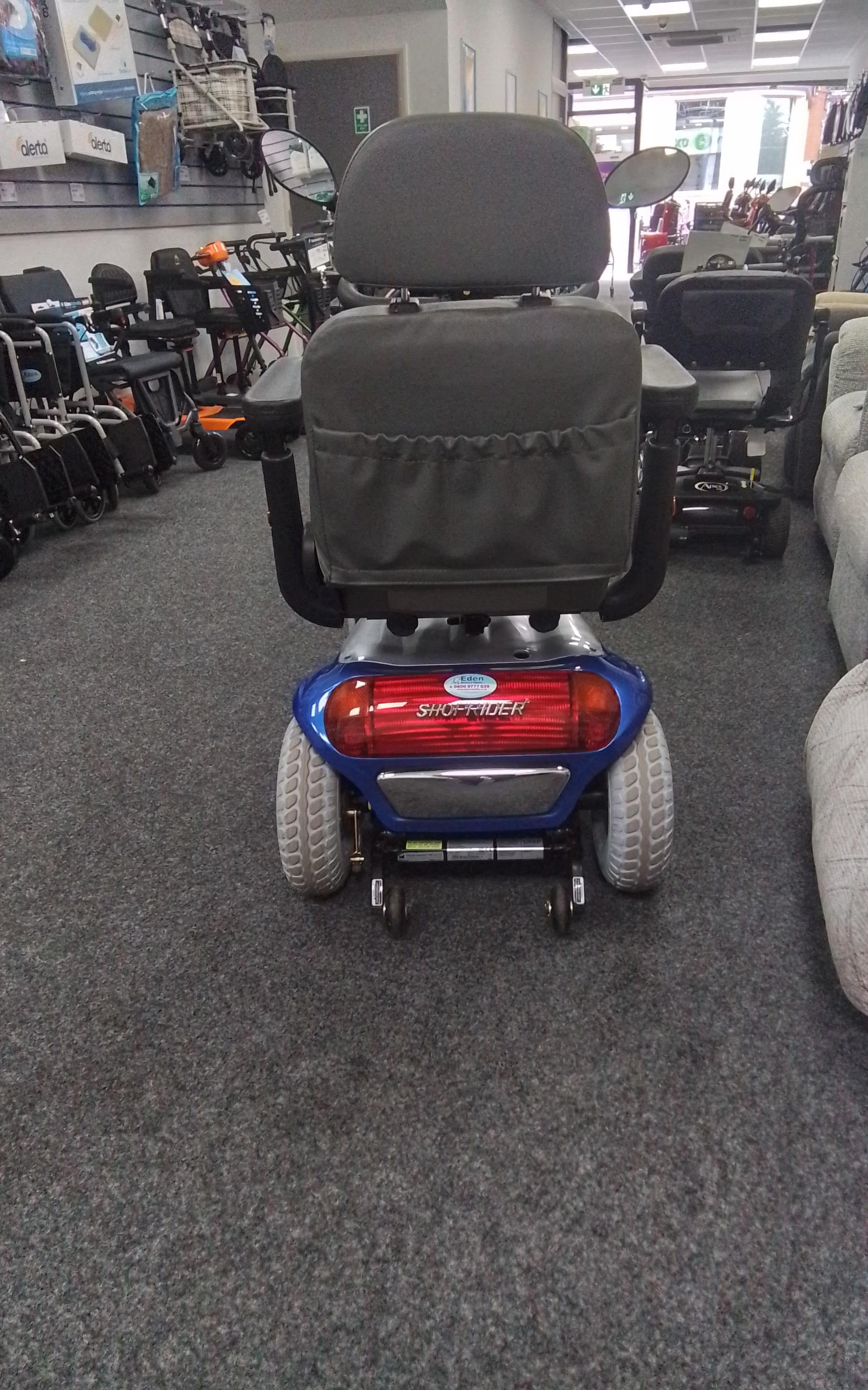 Roma Shoprider Cadiz in Blue | Refurbished Mobility Scooter Derby