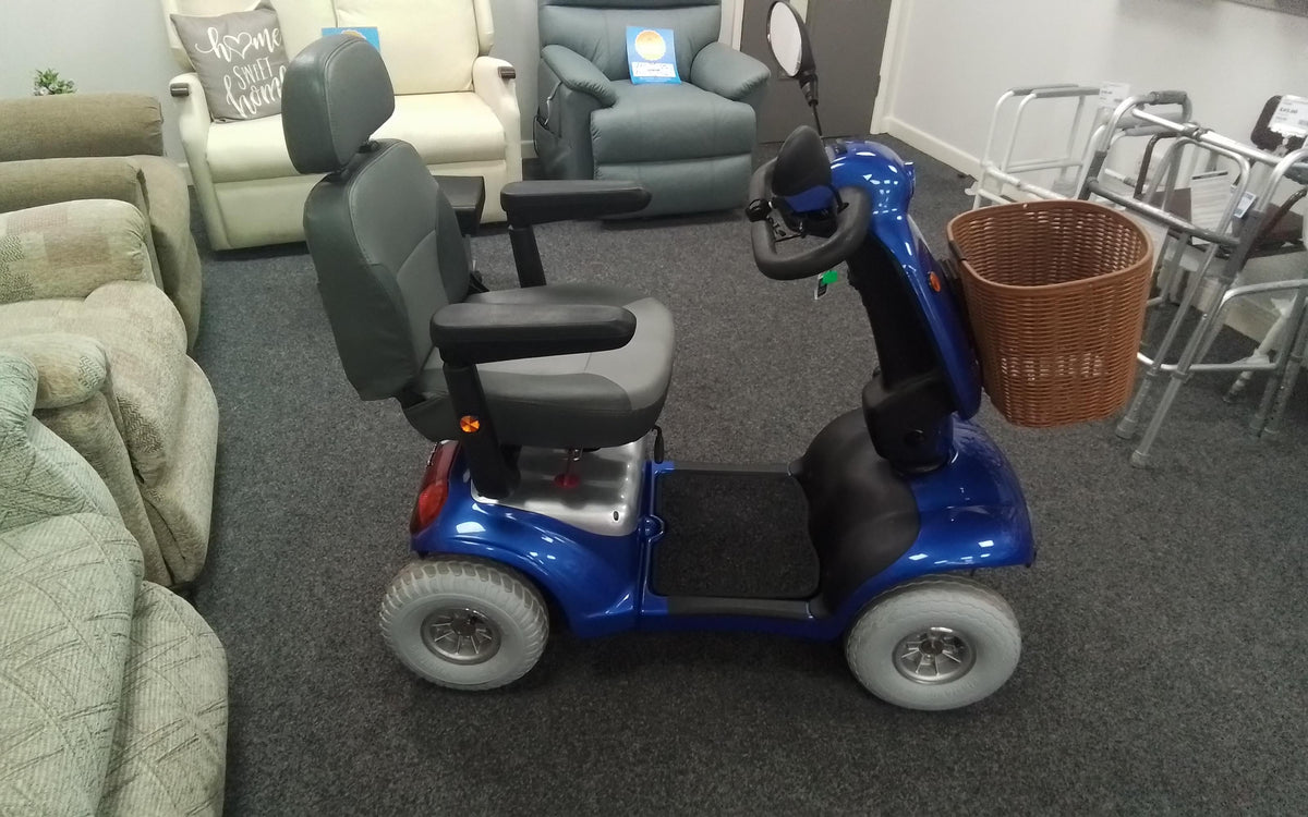 Roma Shoprider Cadiz in Blue | Refurbished Mobility Scooter Derby