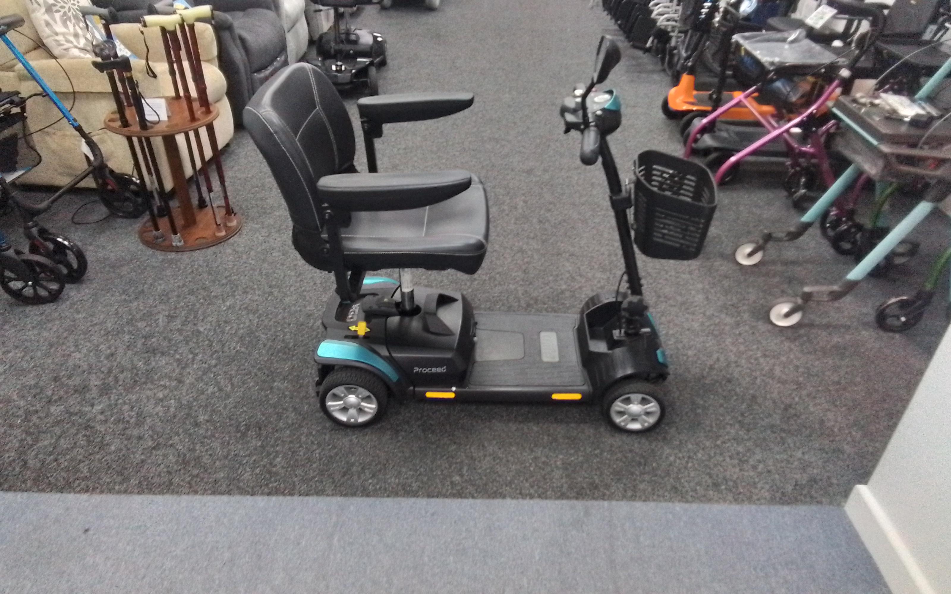 CareCo XGO in Teal | Refurbished Mobility Scooter Derby