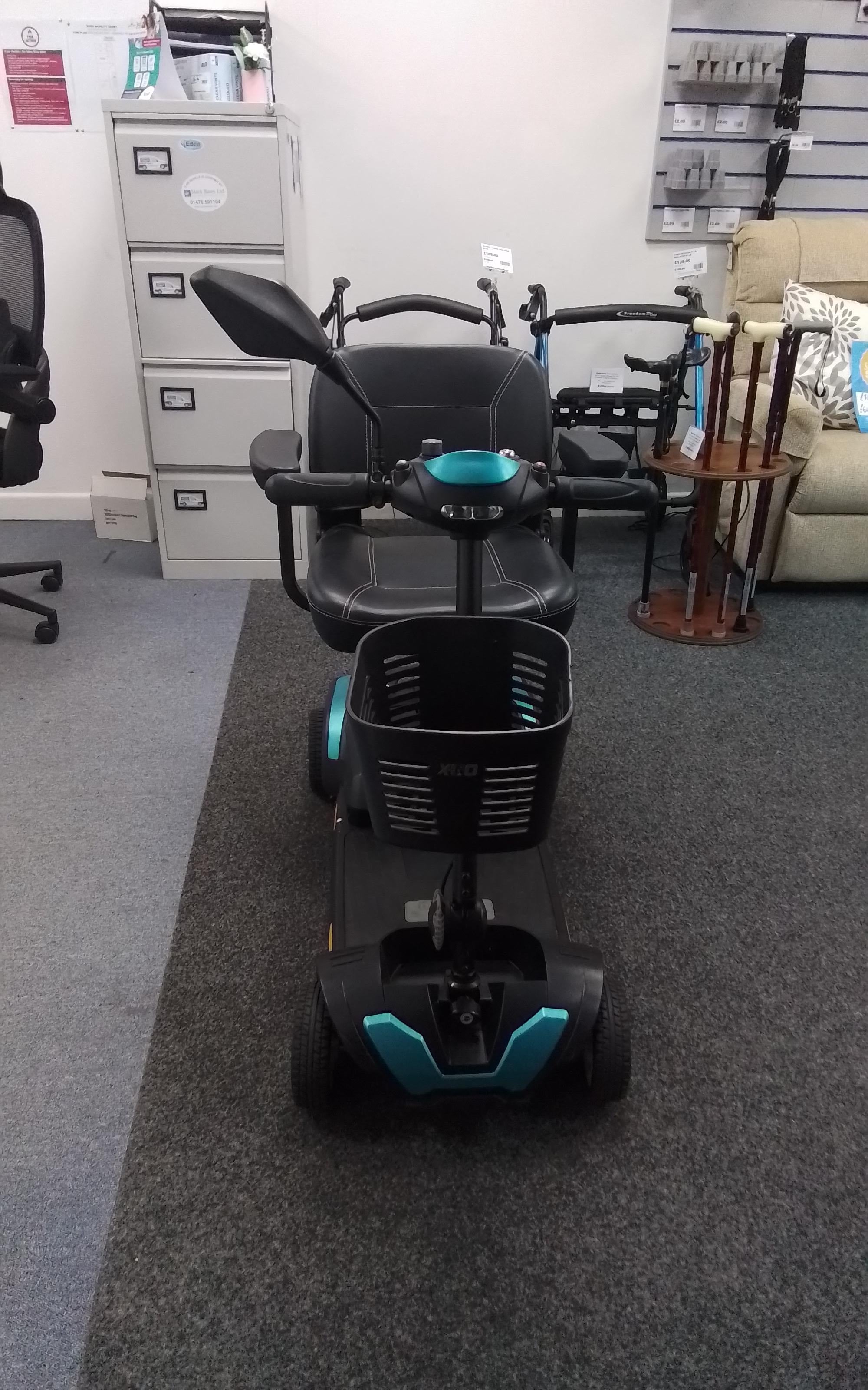 CareCo XGO in Teal | Refurbished Mobility Scooter Derby