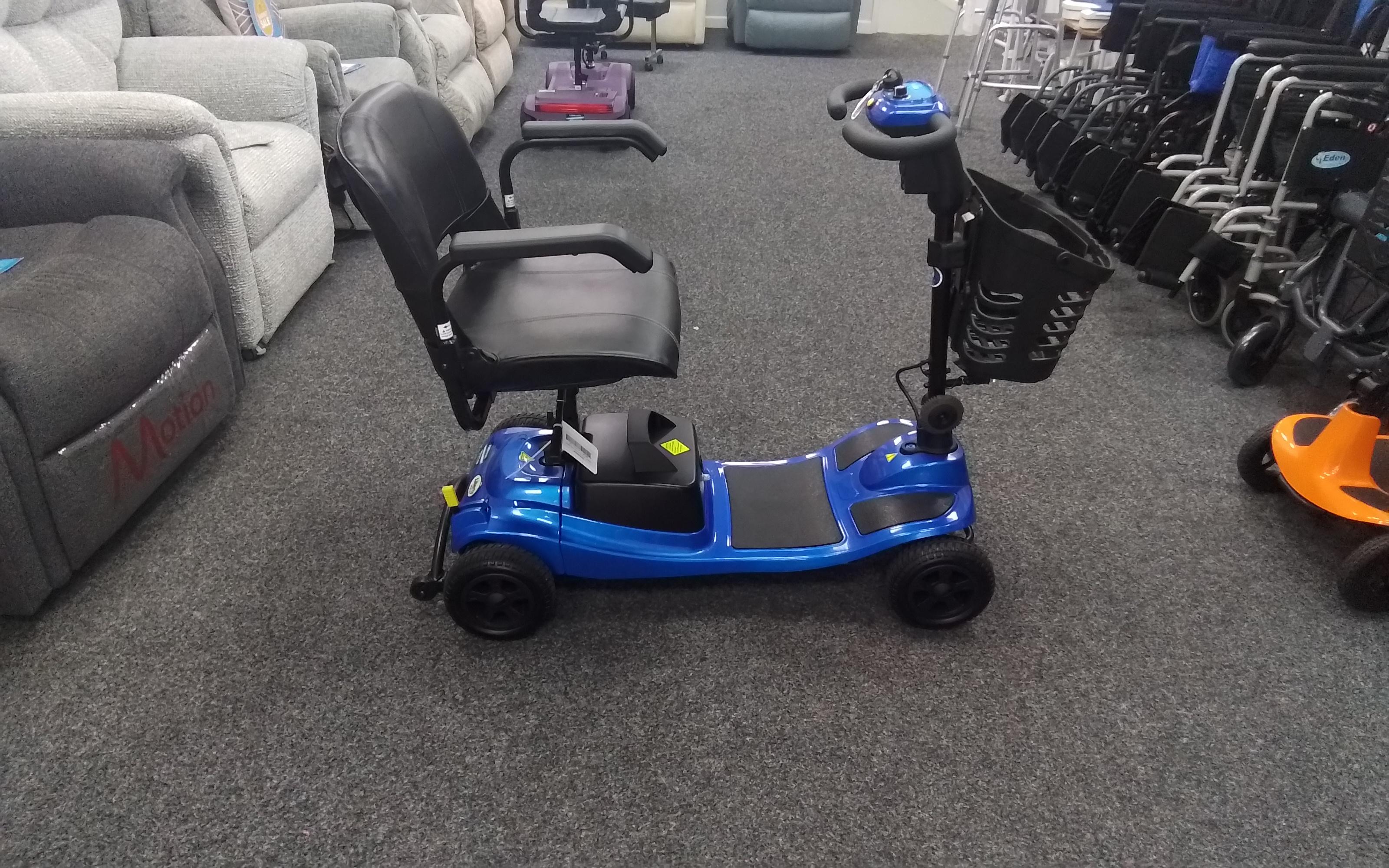 Liberty Vogue in Blue | Refurbished Mobility Scooter Derby