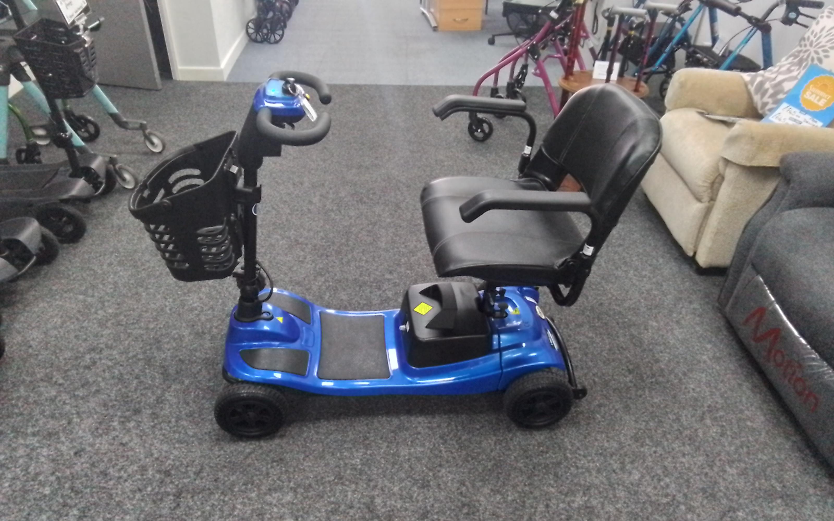 Liberty Vogue in Blue | Refurbished Mobility Scooter Derby