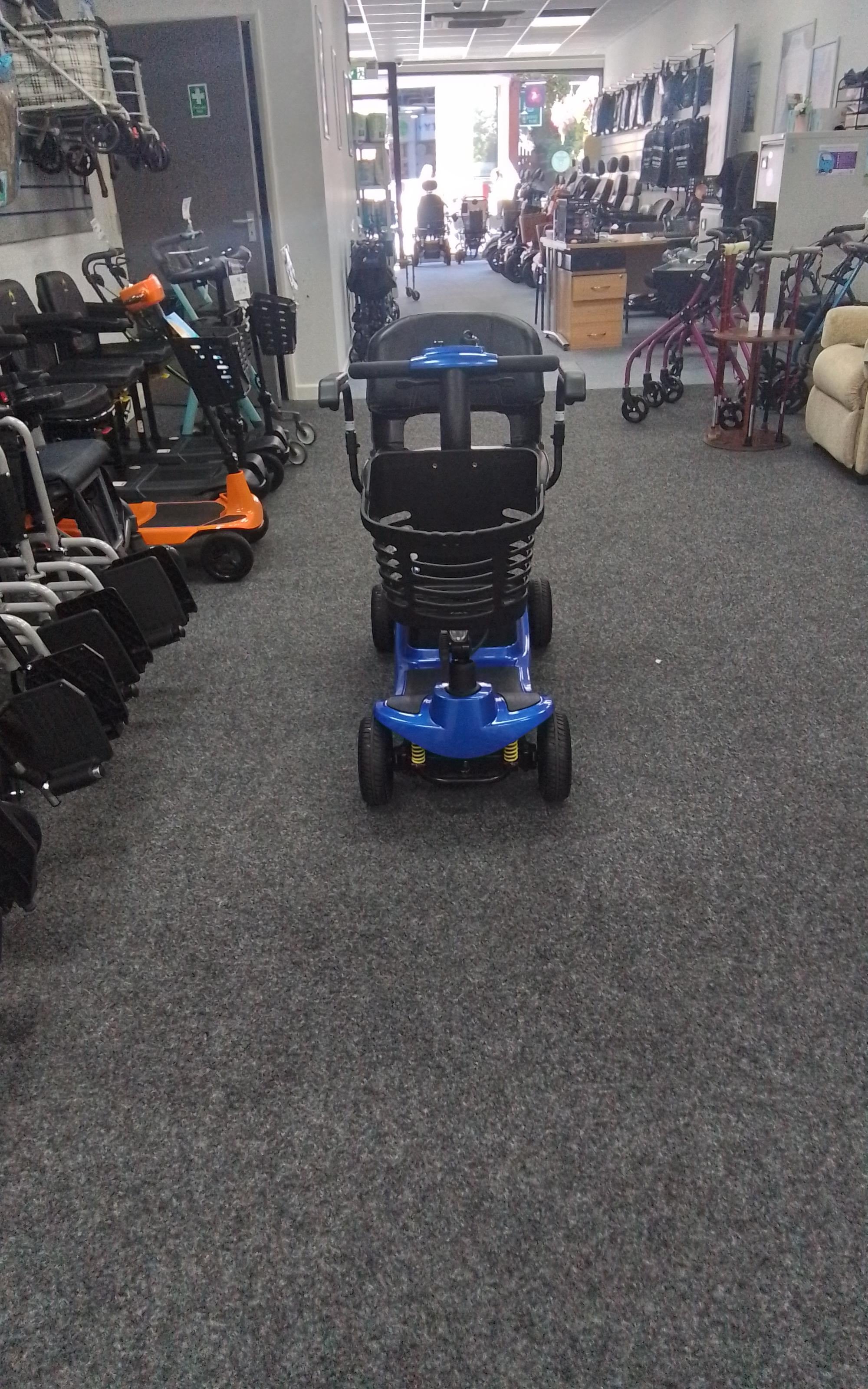 Liberty Vogue in Blue | Refurbished Mobility Scooter Derby
