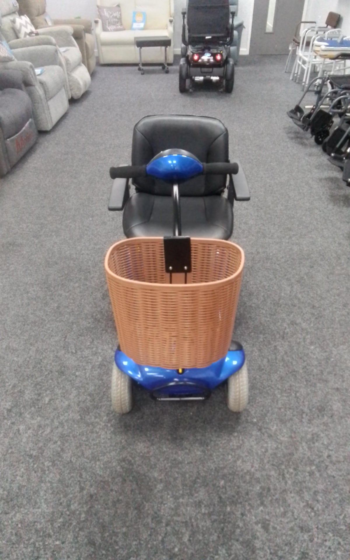 Roma Paris Mobility in Blue | Refurbished Mobility Scooter Derby
