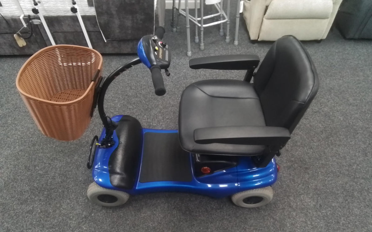 Roma Paris Mobility in Blue | Refurbished Mobility Scooter Derby