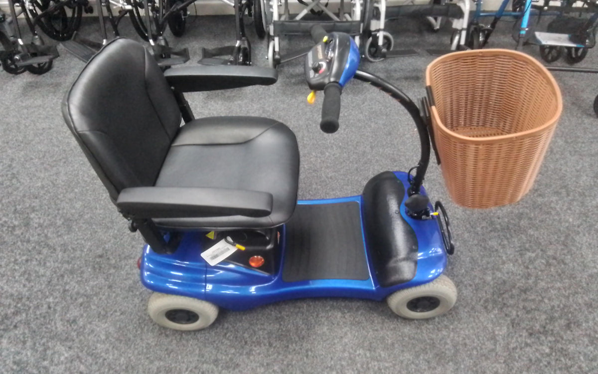 Roma Paris Mobility in Blue | Refurbished Mobility Scooter Derby
