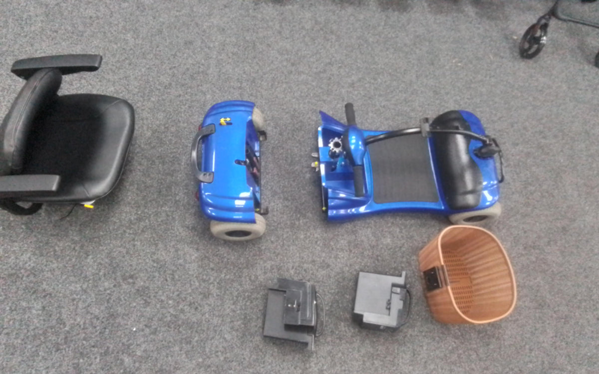 Roma Paris Mobility in Blue | Refurbished Mobility Scooter Derby