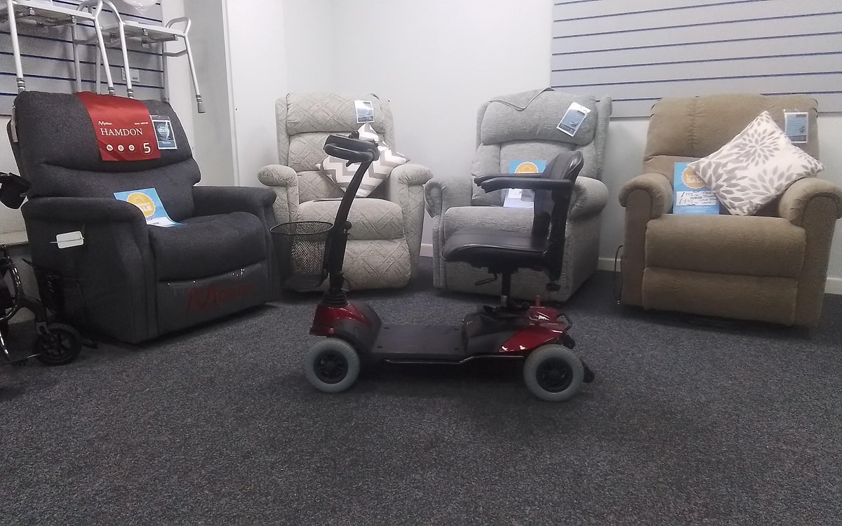 Drive ST1 in Red | Refurbished Mobility Scooter Derby