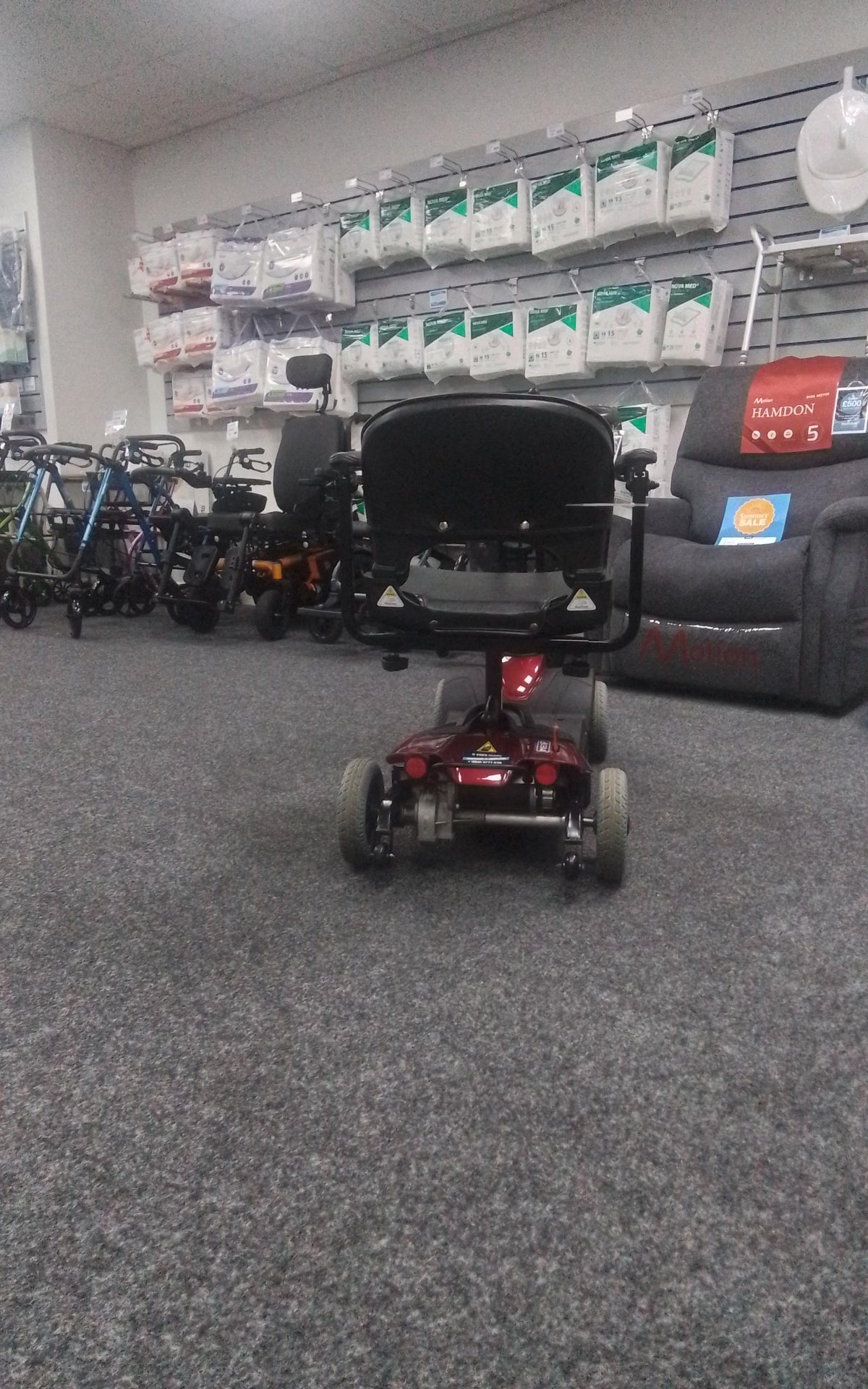 Drive ST1 in Red | Refurbished Mobility Scooter Derby