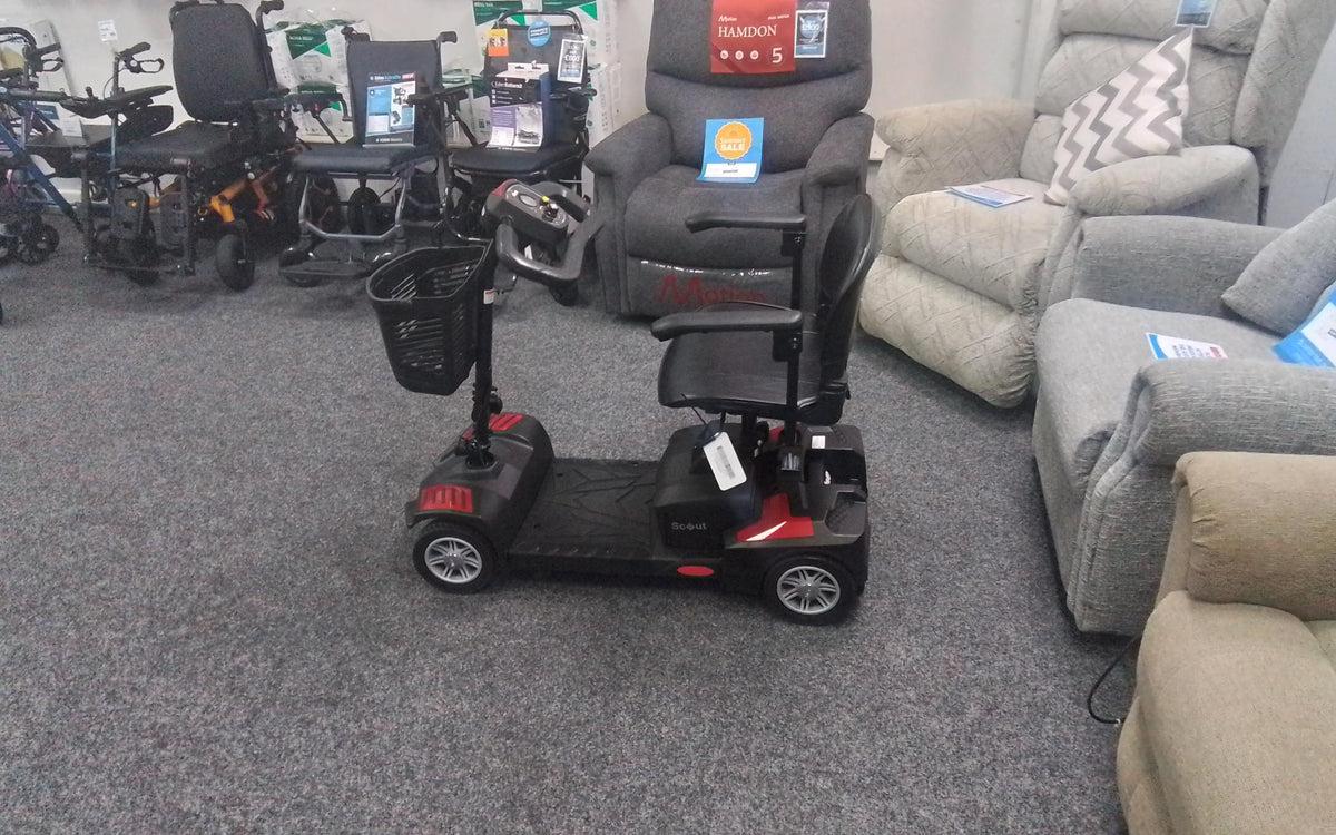 Drive Scout in Red | Refurbished Mobility Scooter Derby