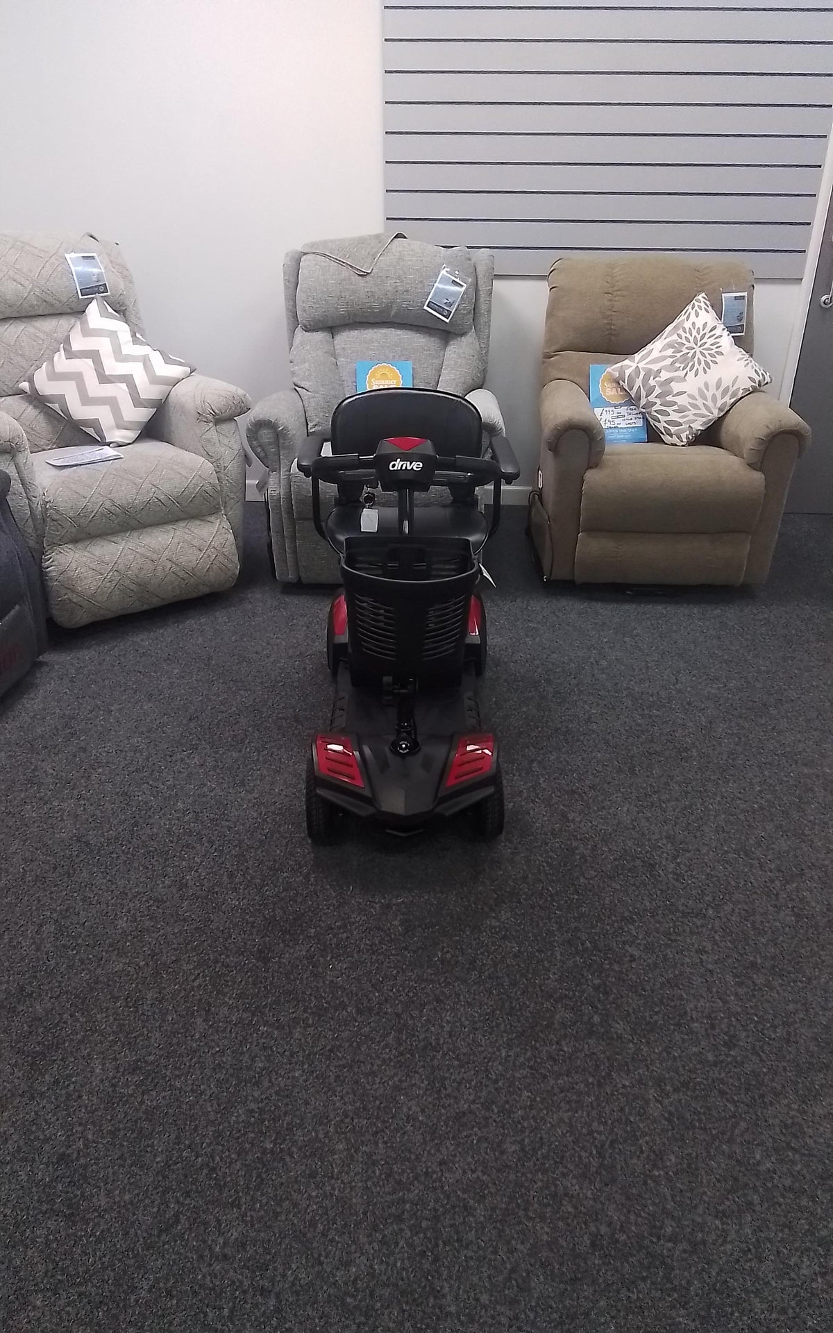 Drive Scout in Red | Refurbished Mobility Scooter Derby