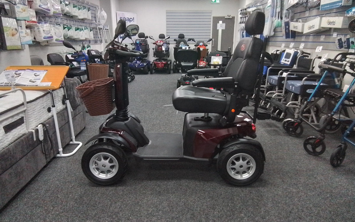 Roadmaster Plus R - Maroon | Refurbished Mobility Scooter Derby