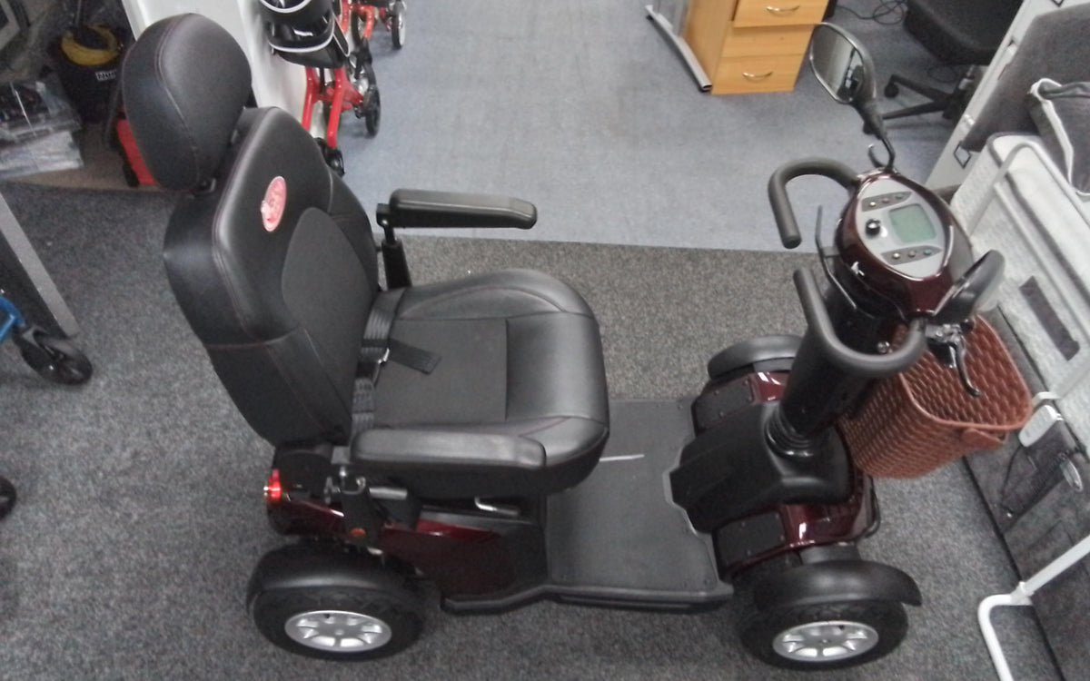 Roadmaster Plus R - Maroon | Refurbished Mobility Scooter Derby